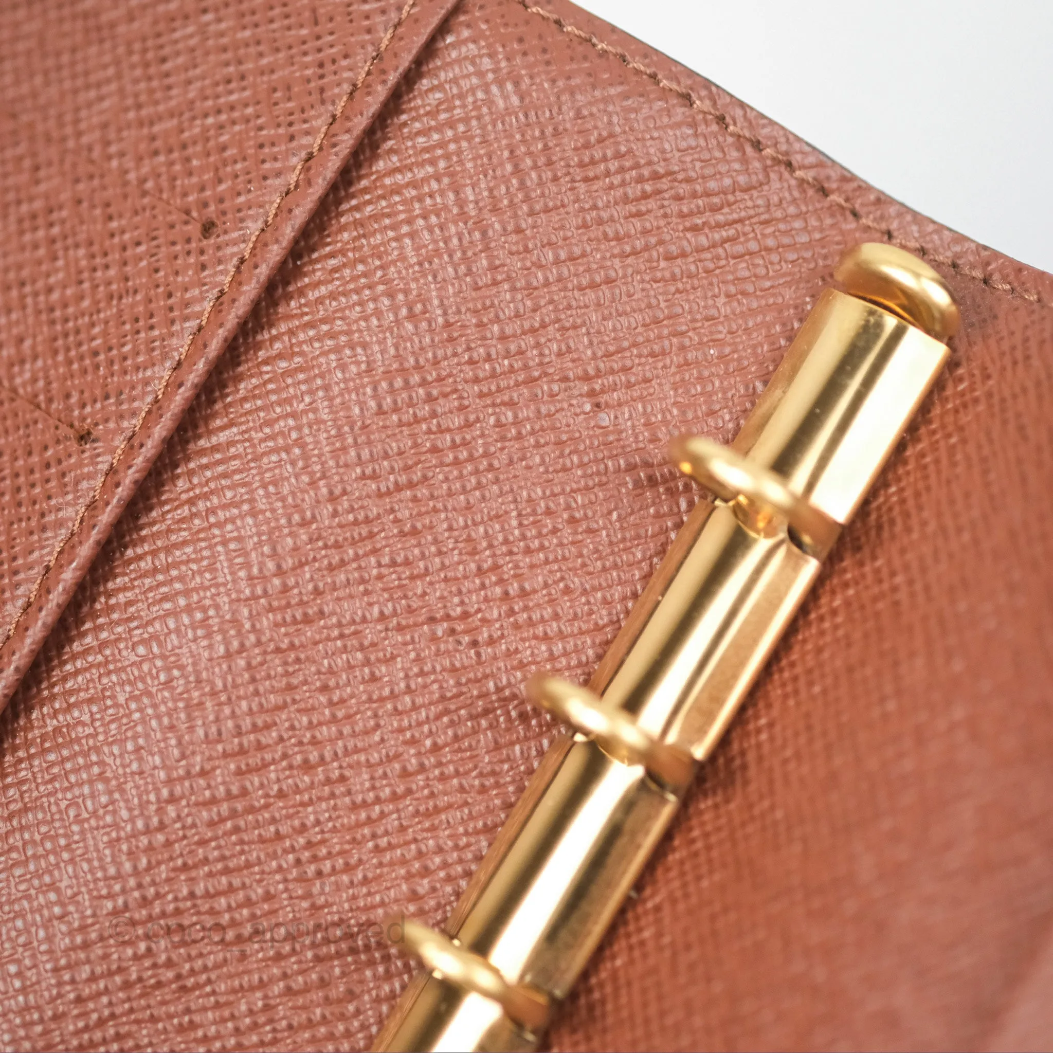 Louis Vuitton Small Ring Agenda Cover Monogram Canvas