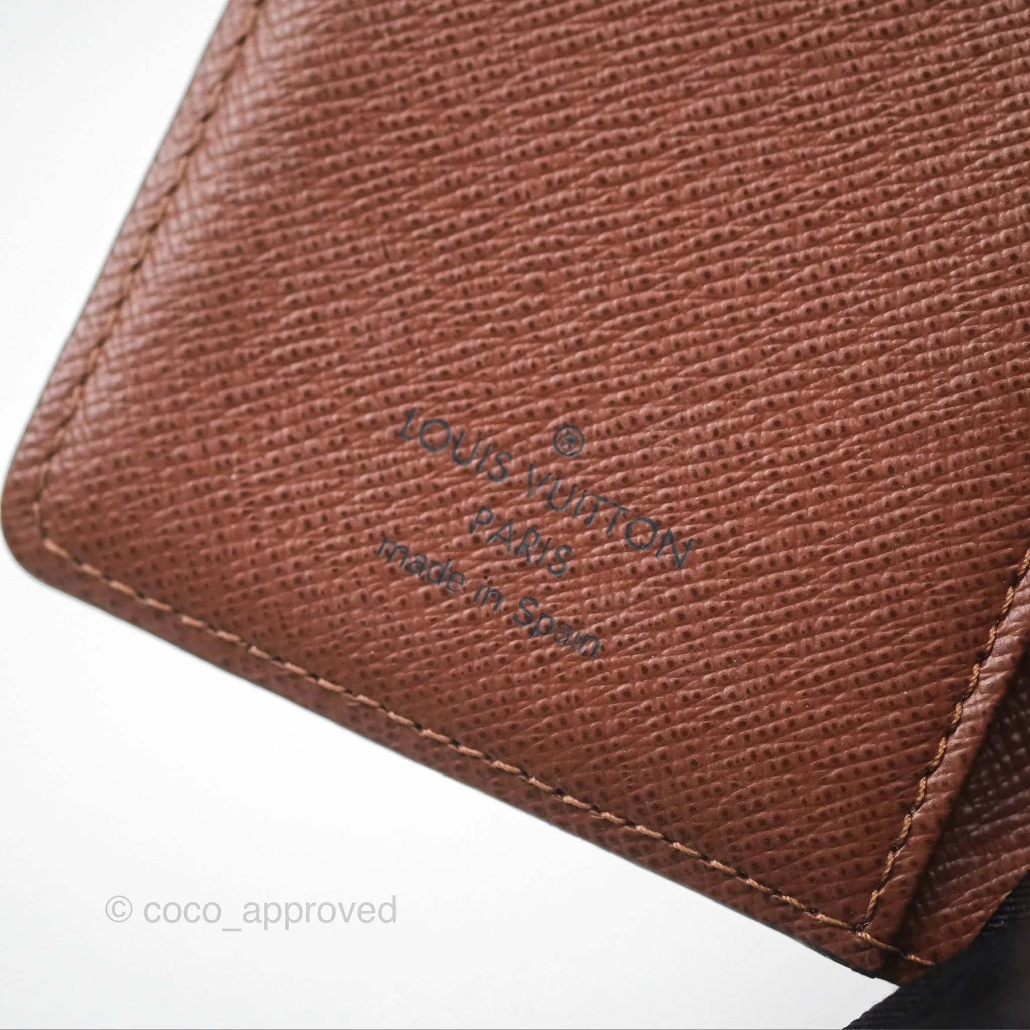 Louis Vuitton Small Ring Agenda Cover Monogram Canvas