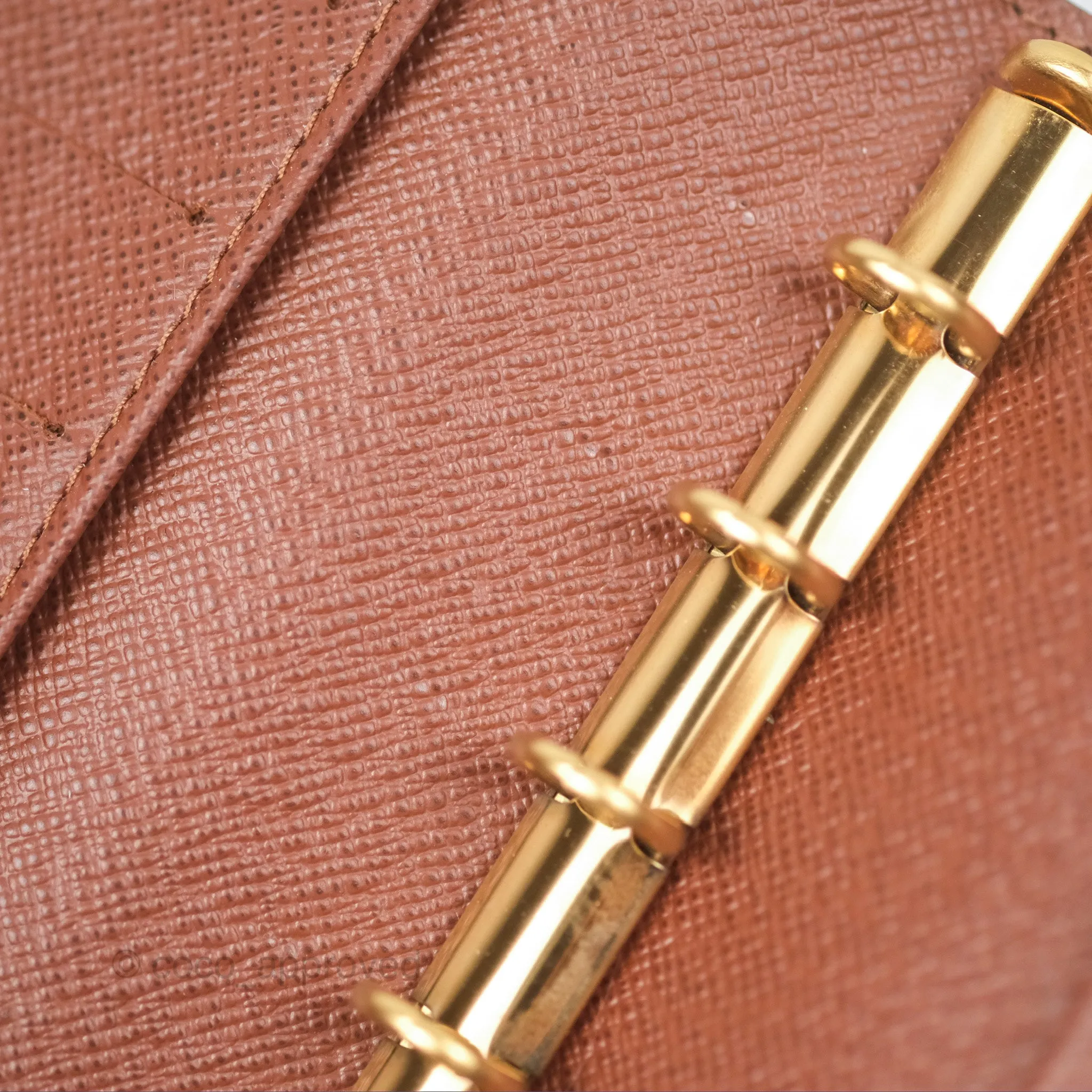 Louis Vuitton Small Ring Agenda Cover Monogram Canvas
