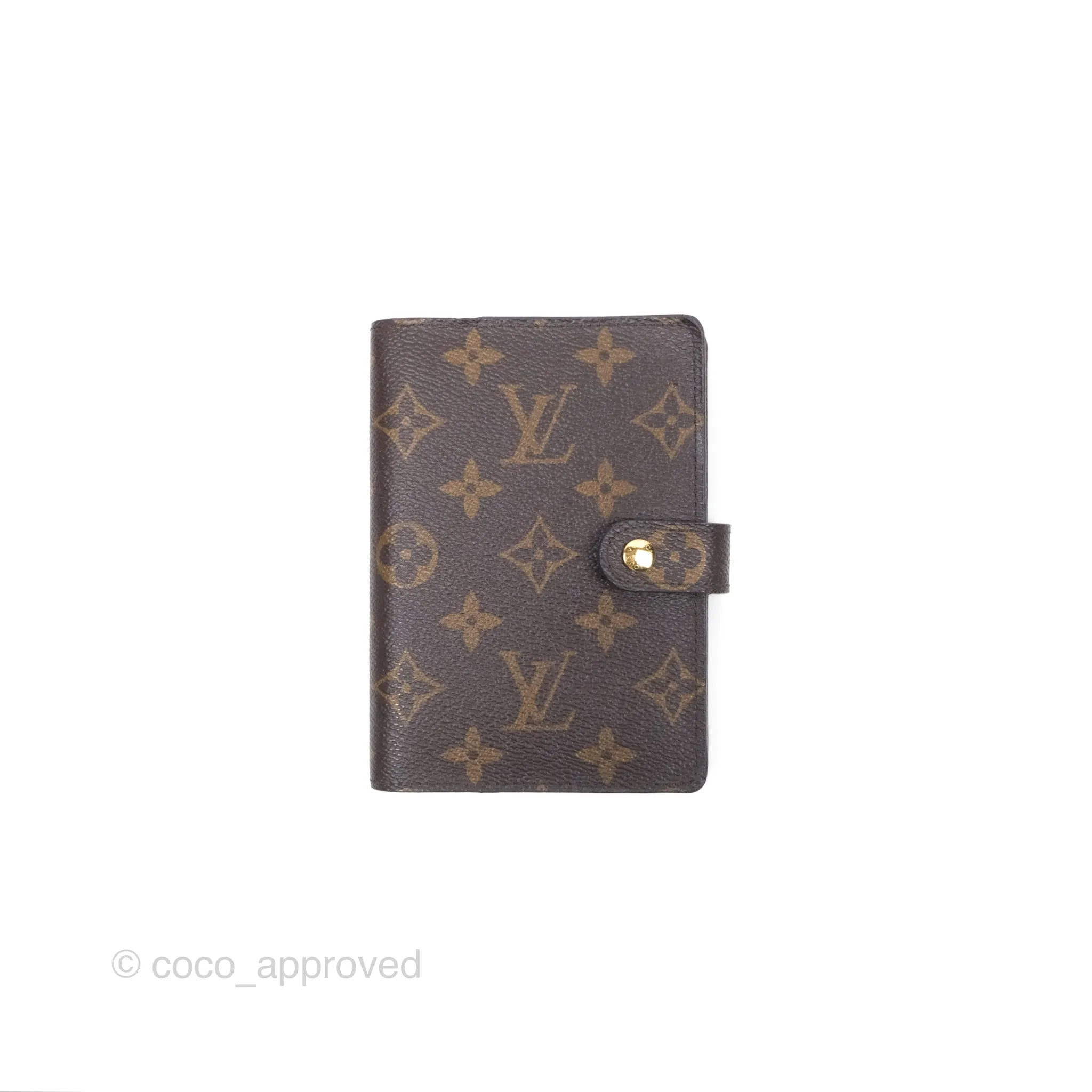 Louis Vuitton Small Ring Agenda Cover Monogram Canvas