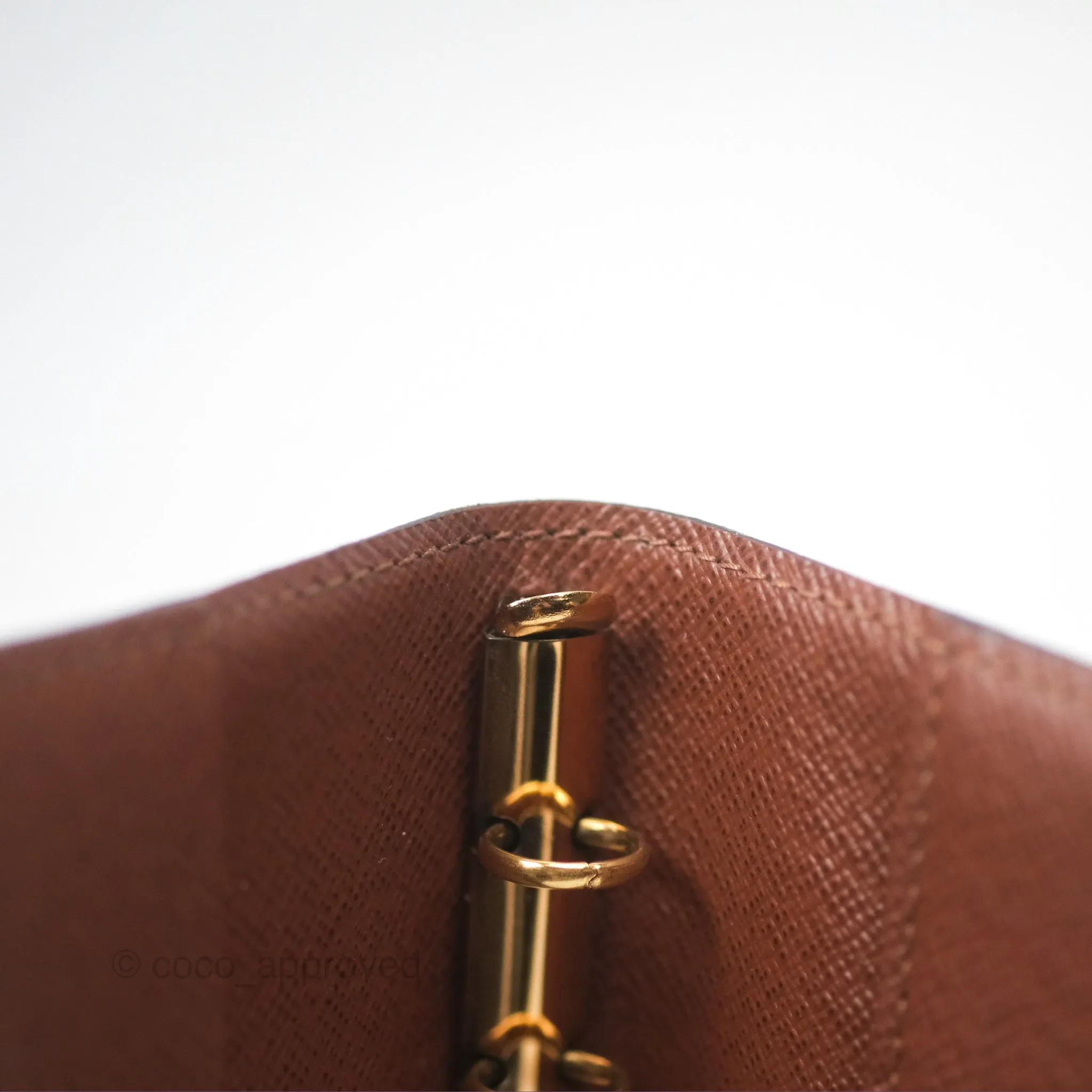 Louis Vuitton Small Ring Agenda Cover Monogram Canvas