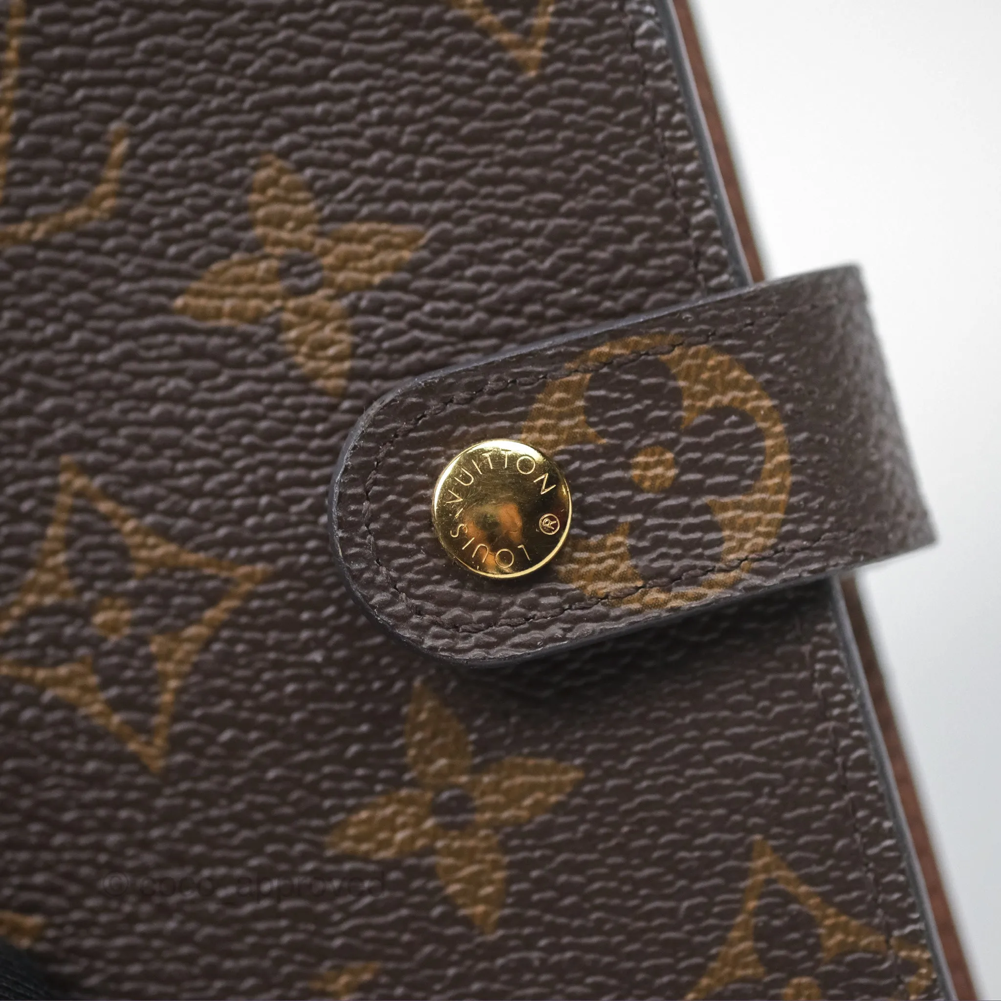 Louis Vuitton Small Ring Agenda Cover Monogram Canvas