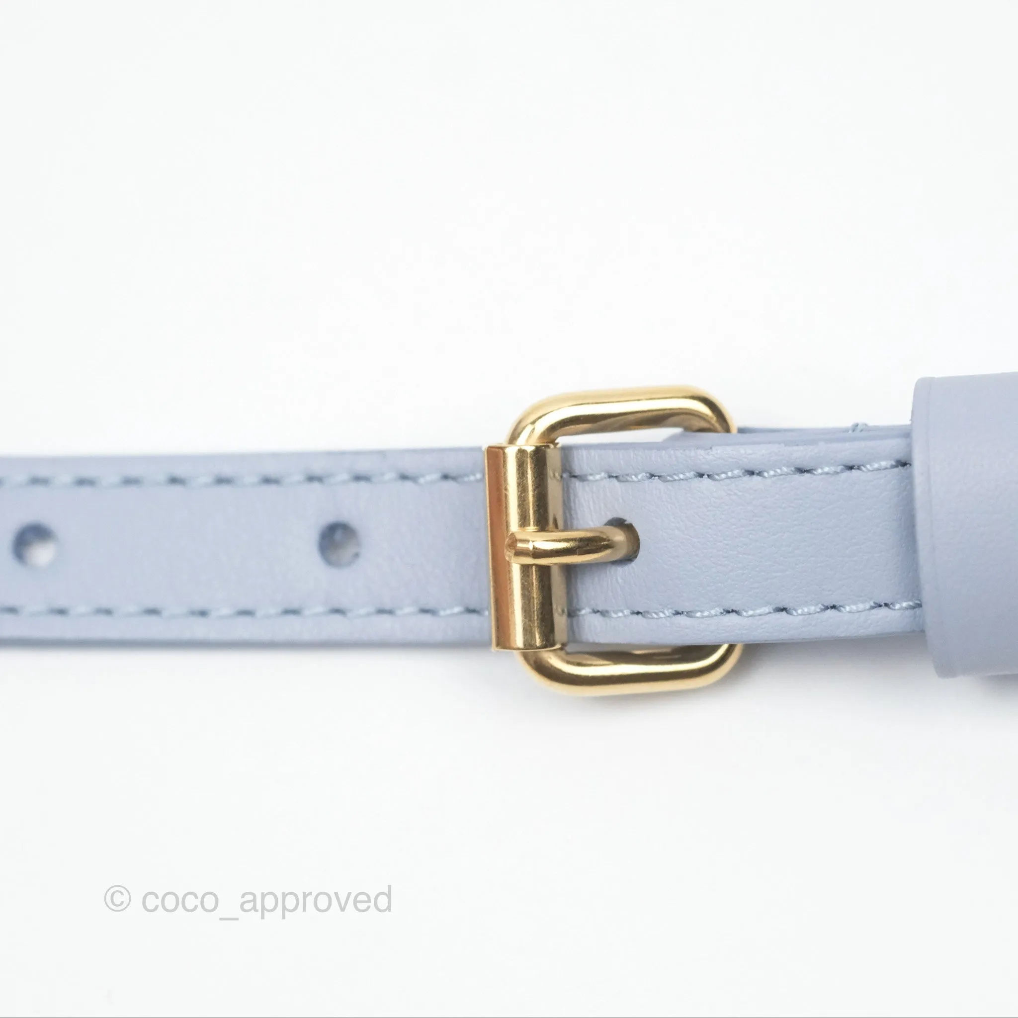 Louis Vuitton Speedy Bandoulire 20 Monogram Empreinte Leather Blue Hour