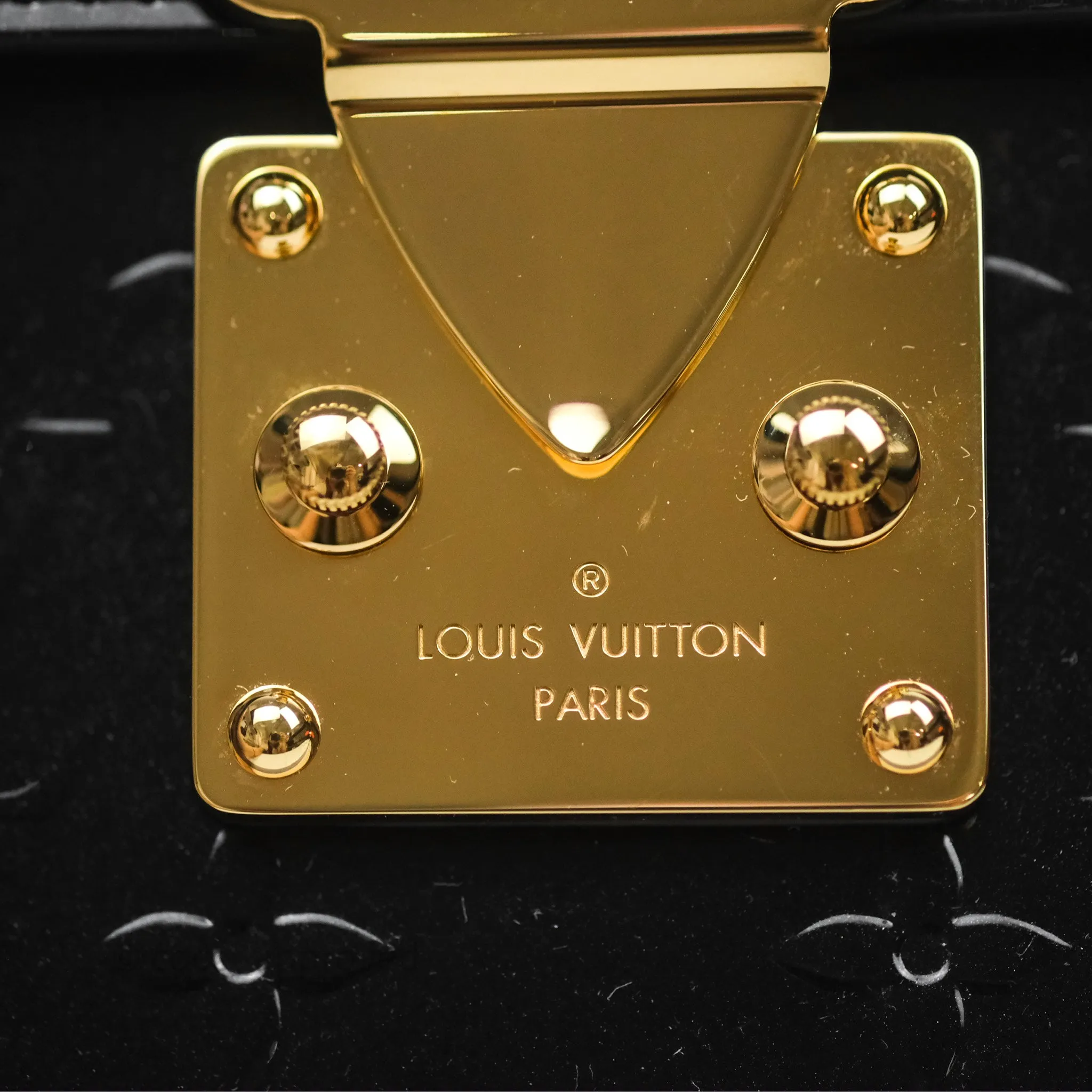 Louis Vuitton Spring Street Vernis Epi Monogram Black