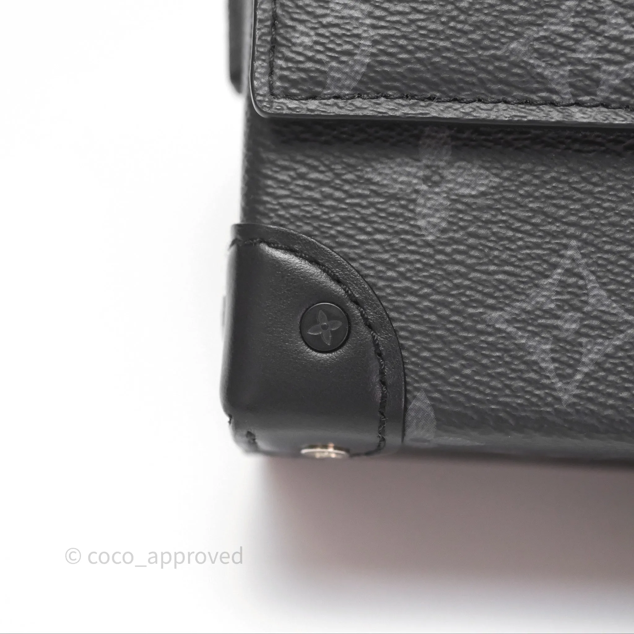 Louis Vuitton Steamer Wearable Wallet Monogram Eclipse Canvas