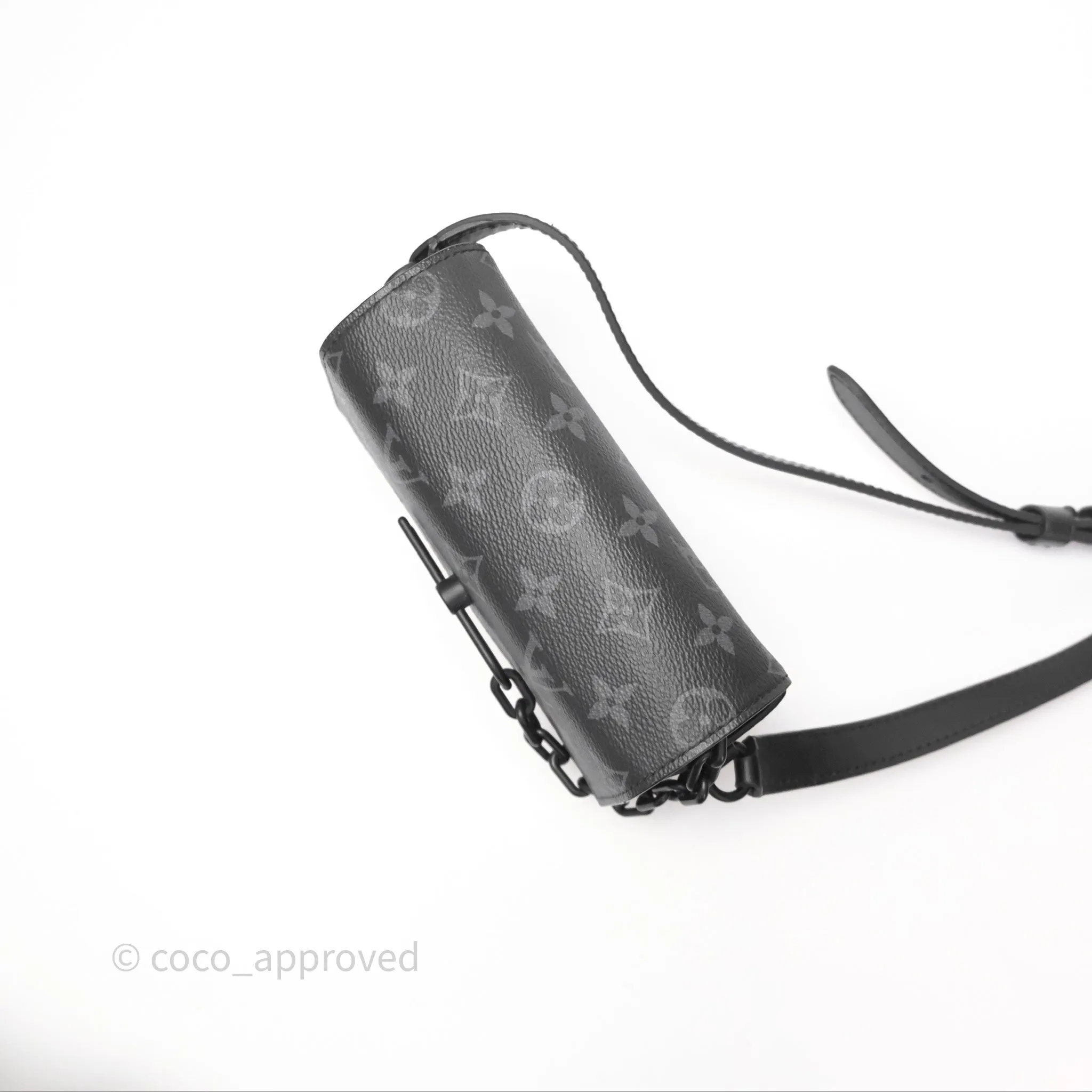 Louis Vuitton Steamer Wearable Wallet Monogram Eclipse Canvas