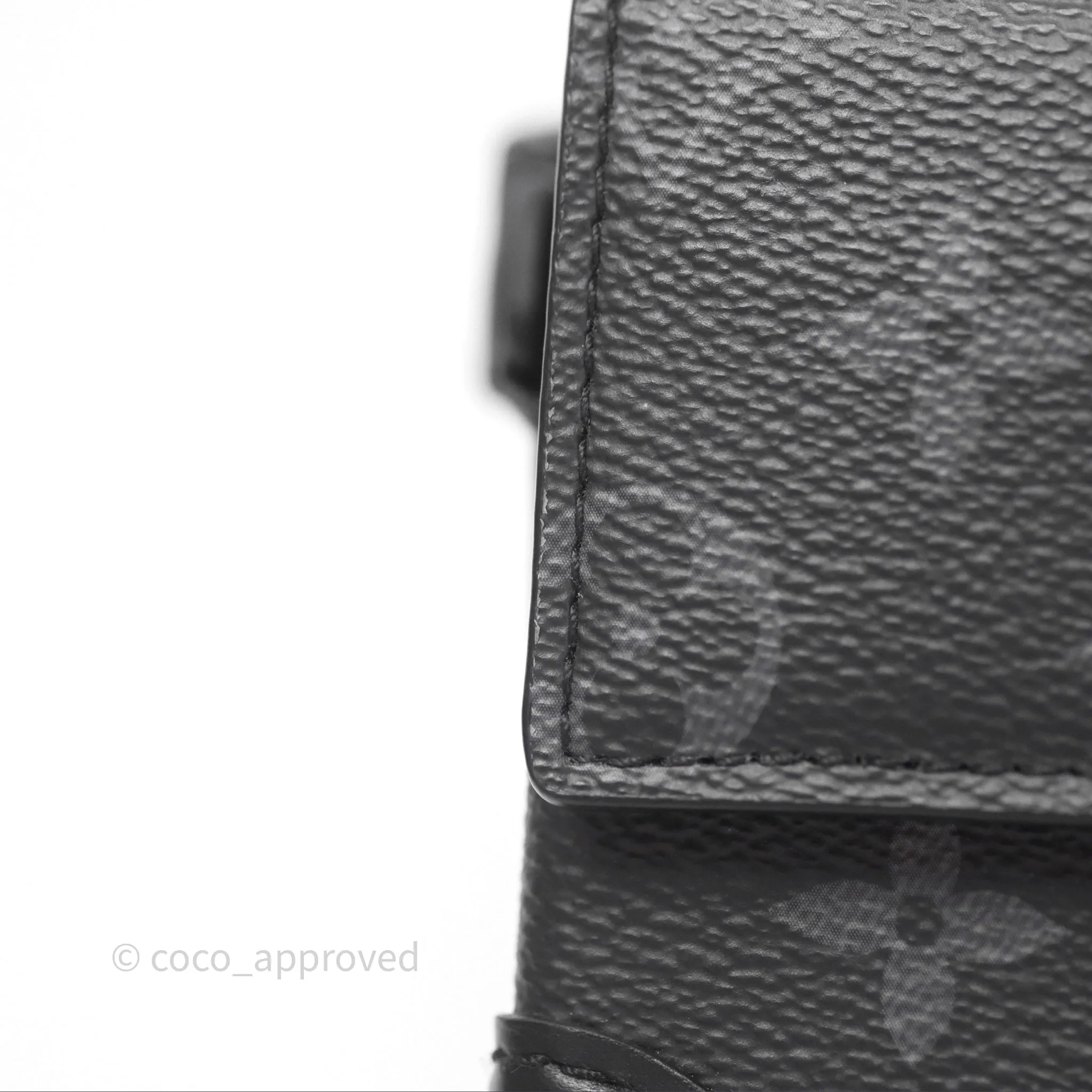 Louis Vuitton Steamer Wearable Wallet Monogram Eclipse Canvas
