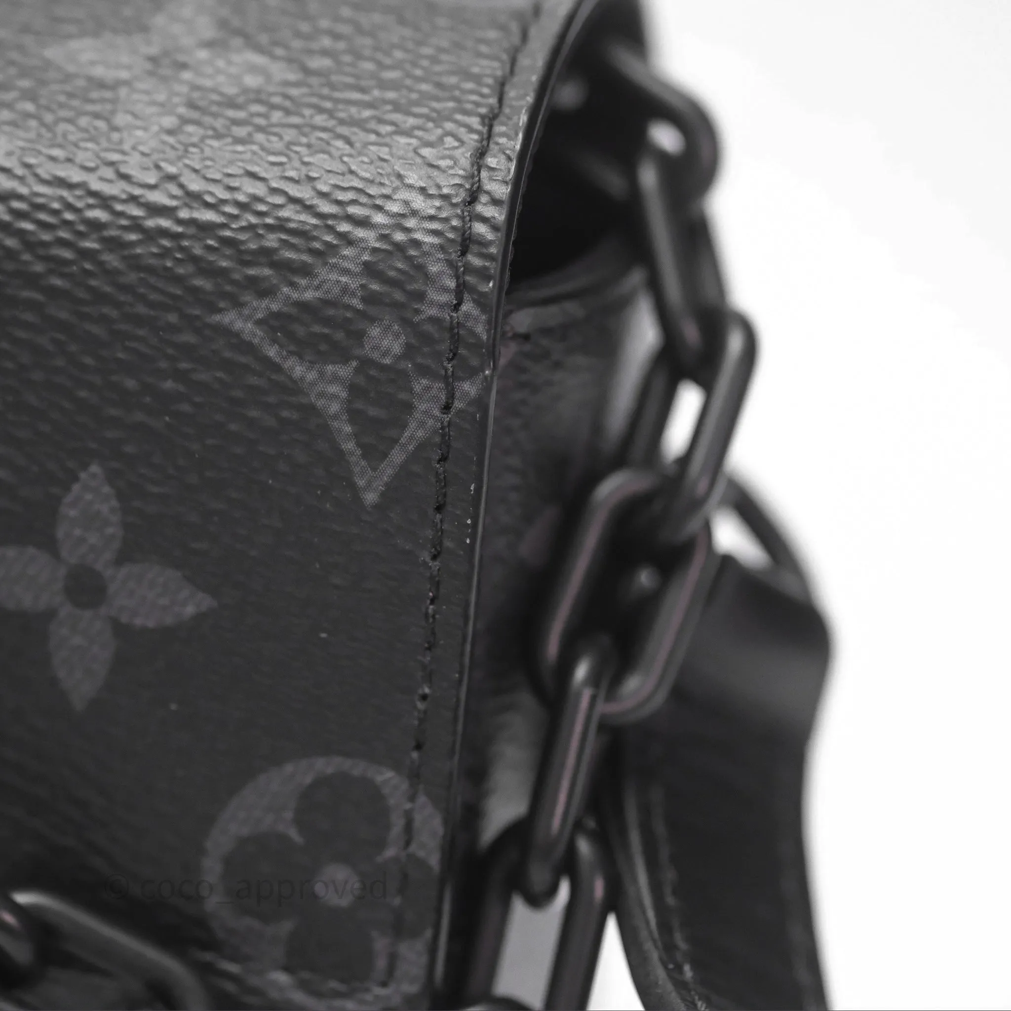 Louis Vuitton Steamer Wearable Wallet Monogram Eclipse Canvas