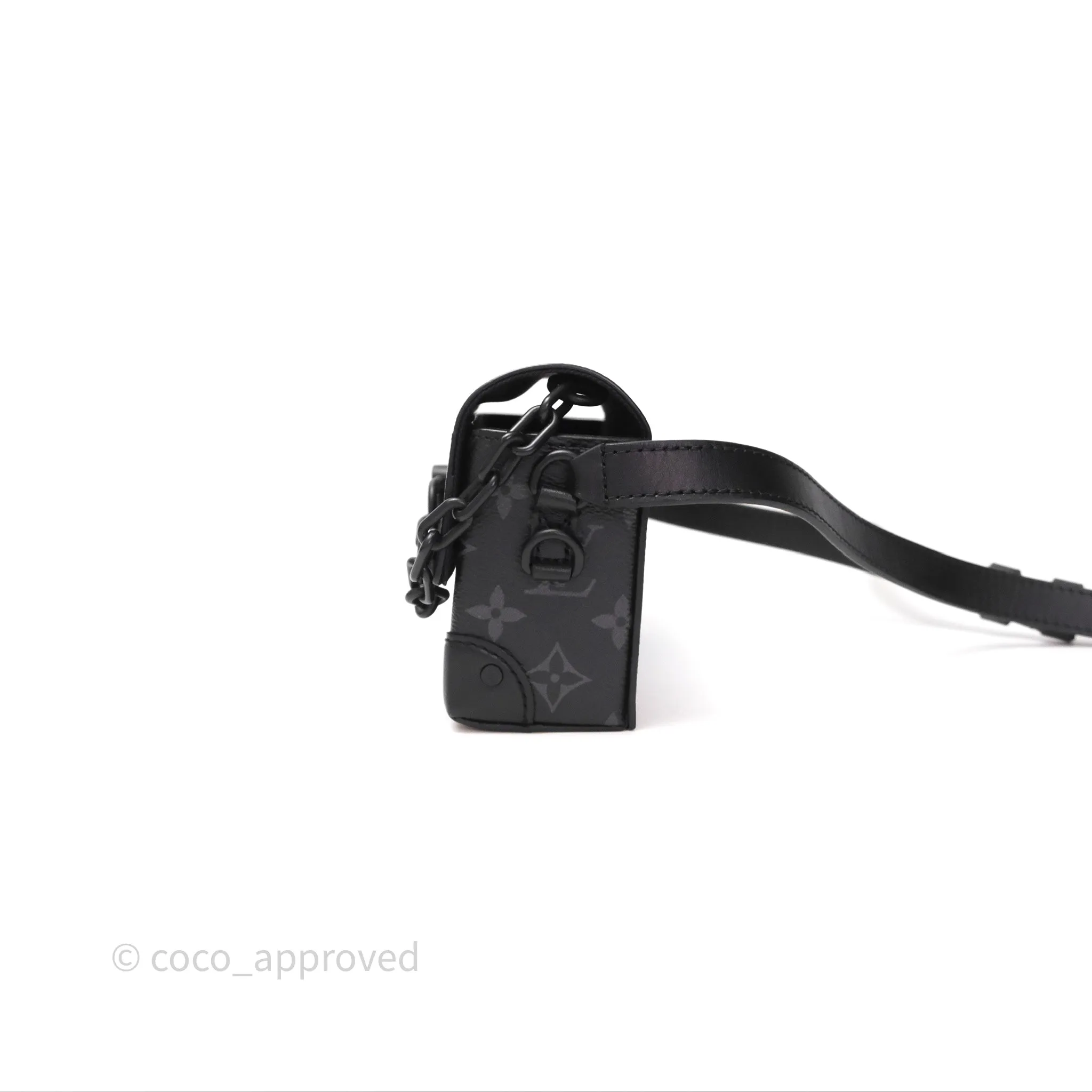 Louis Vuitton Steamer Wearable Wallet Monogram Eclipse Canvas
