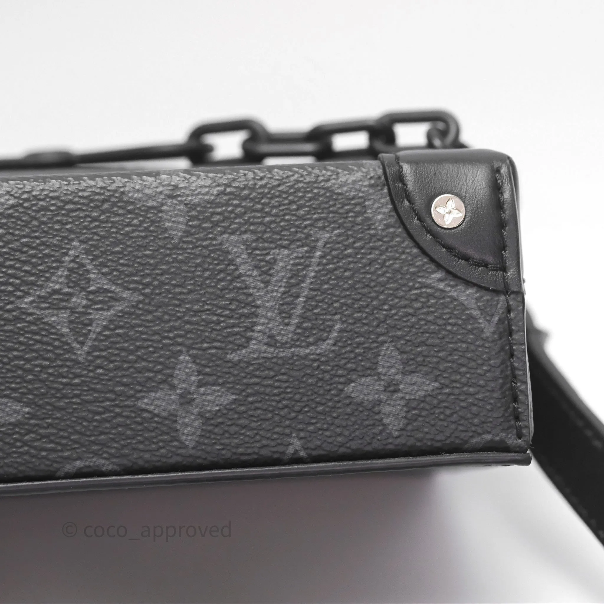 Louis Vuitton Steamer Wearable Wallet Monogram Eclipse Canvas