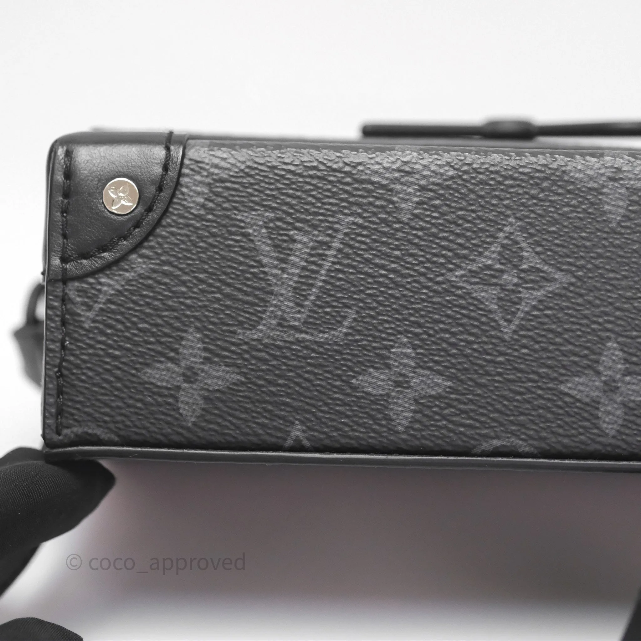 Louis Vuitton Steamer Wearable Wallet Monogram Eclipse Canvas