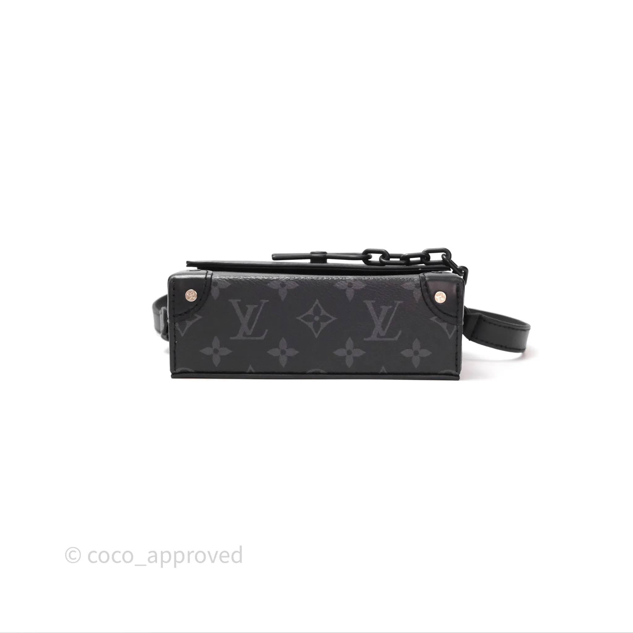 Louis Vuitton Steamer Wearable Wallet Monogram Eclipse Canvas