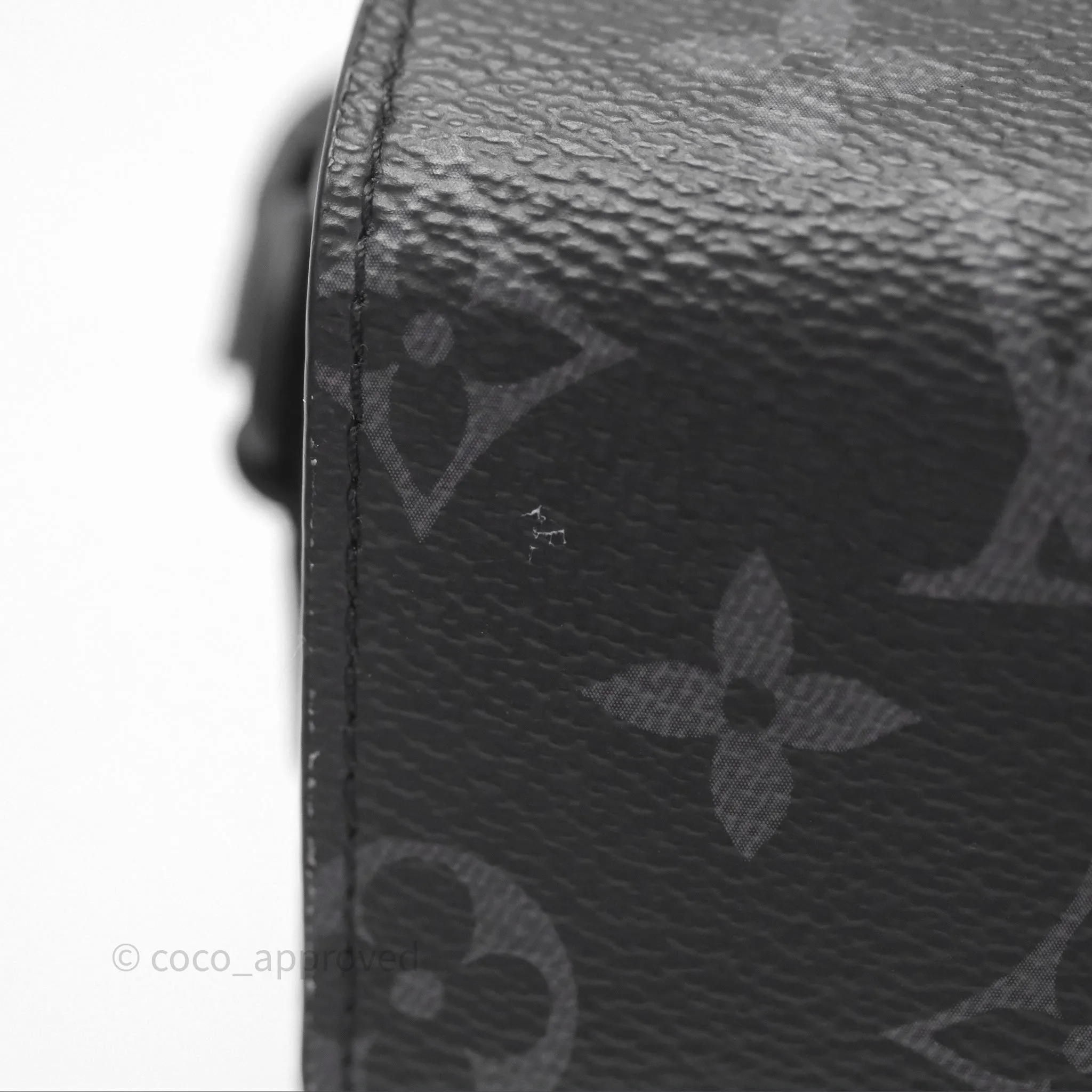 Louis Vuitton Steamer Wearable Wallet Monogram Eclipse Canvas