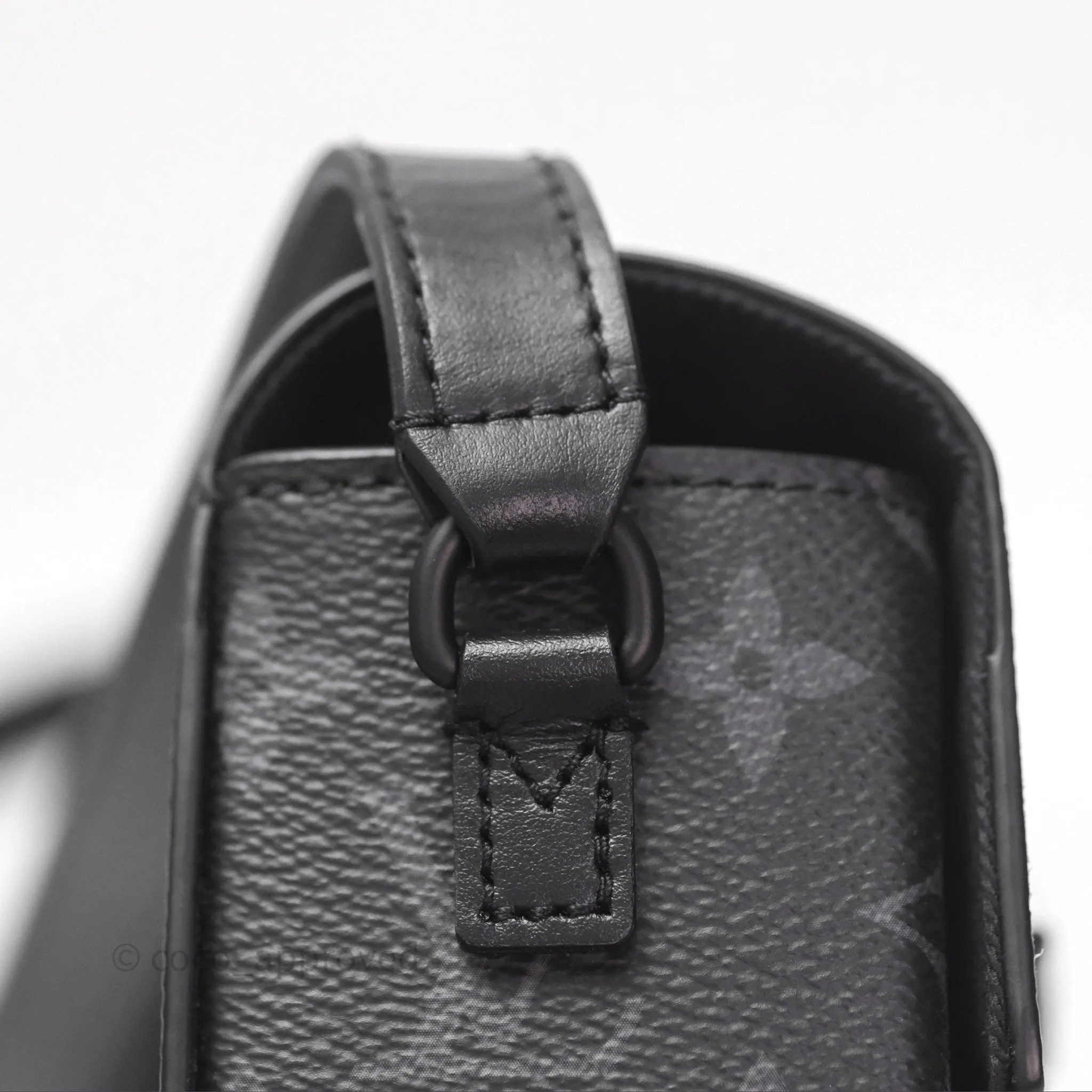 Louis Vuitton Steamer Wearable Wallet Monogram Eclipse Canvas