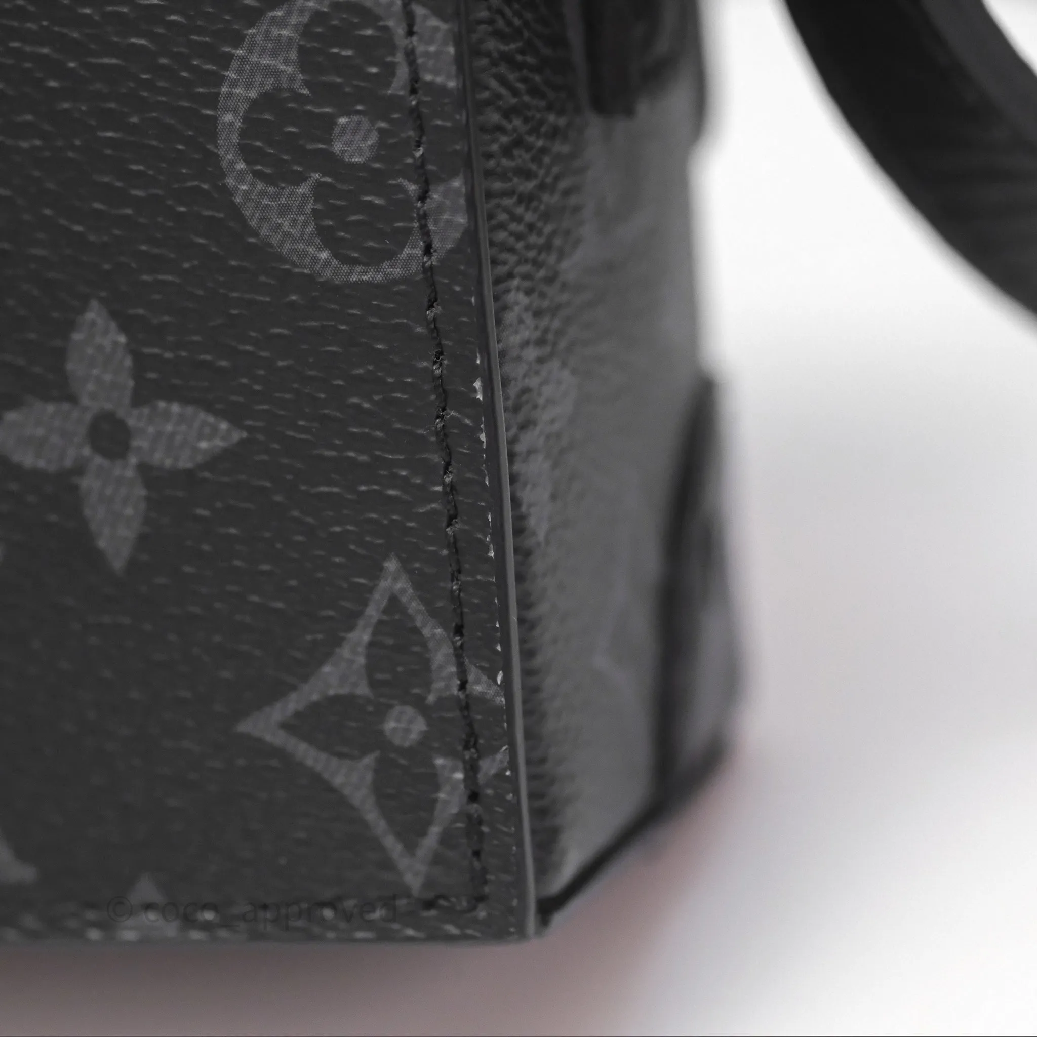 Louis Vuitton Steamer Wearable Wallet Monogram Eclipse Canvas