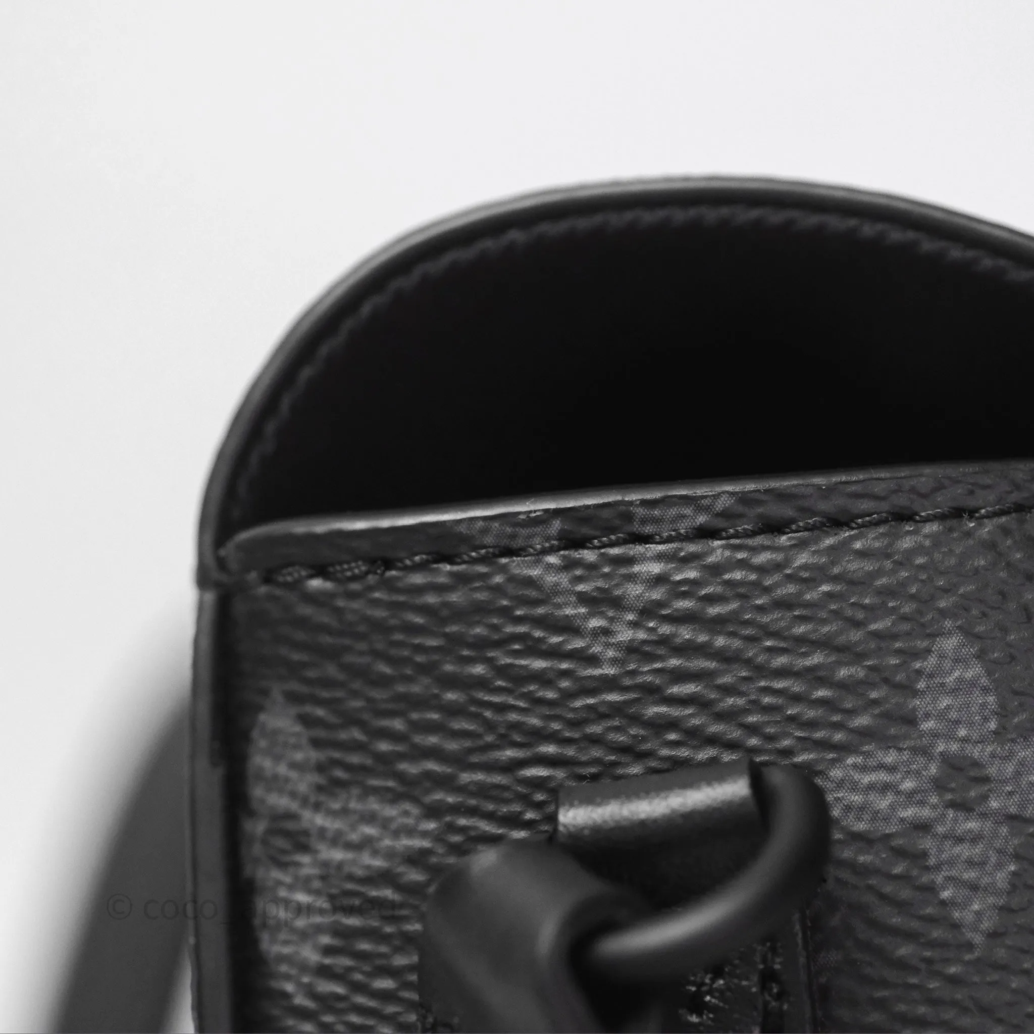 Louis Vuitton Steamer Wearable Wallet Monogram Eclipse Canvas