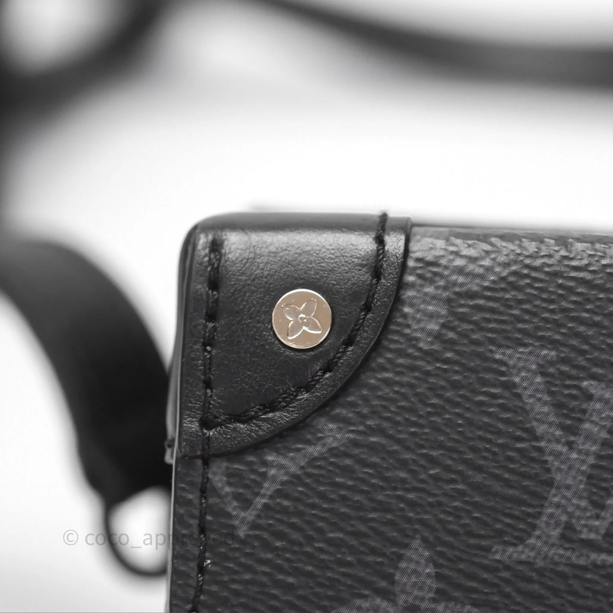 Louis Vuitton Steamer Wearable Wallet Monogram Eclipse Canvas