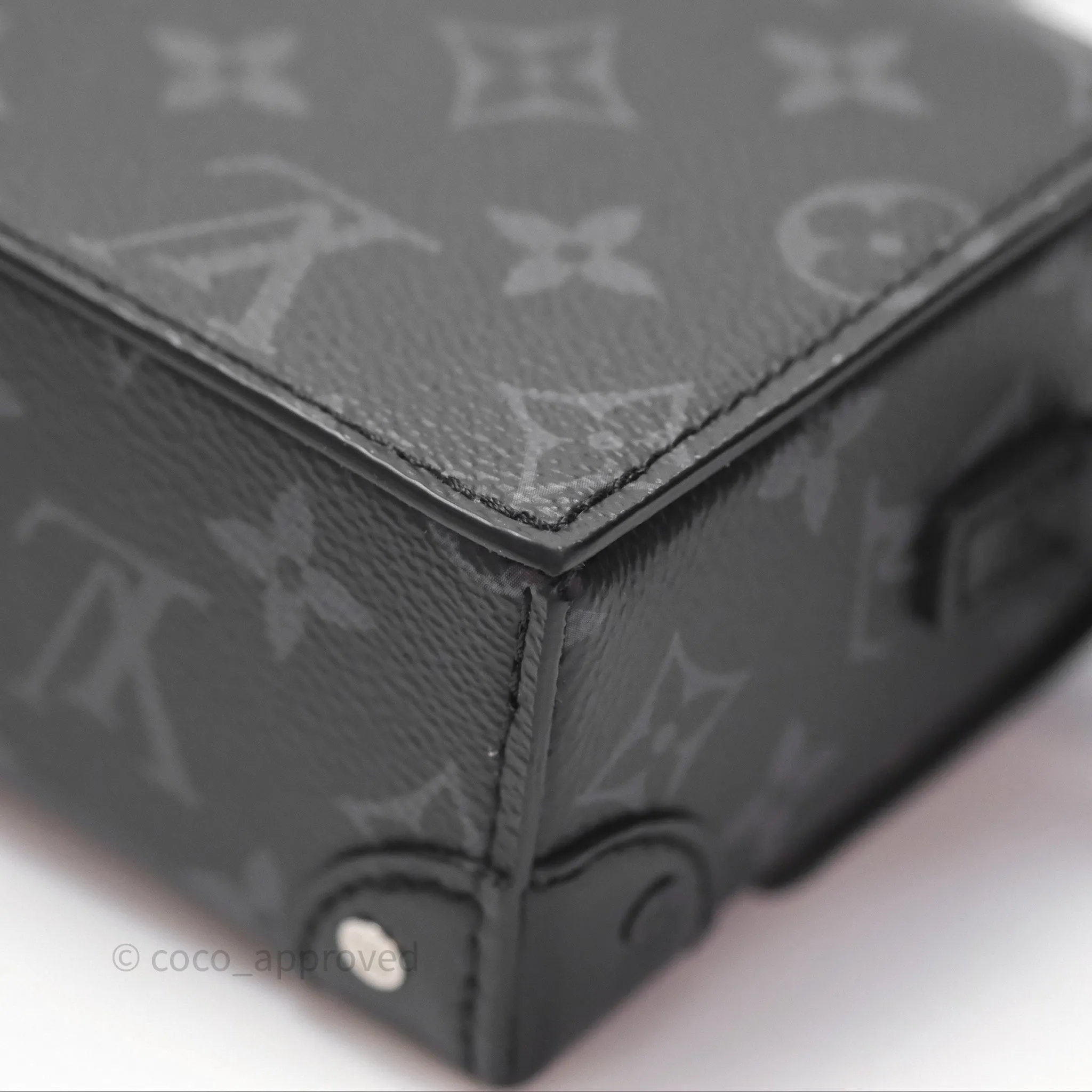 Louis Vuitton Steamer Wearable Wallet Monogram Eclipse Canvas