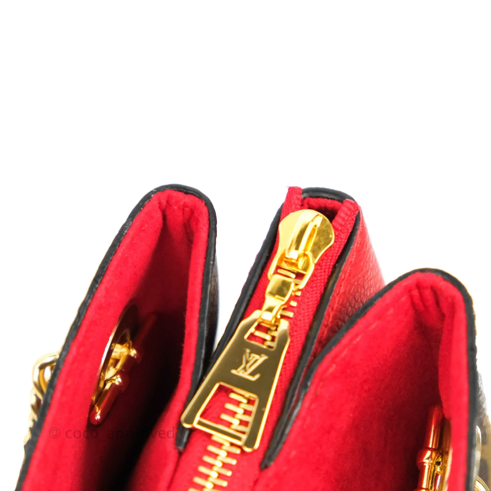 Louis Vuitton Surene MM Red Monogram Canvas