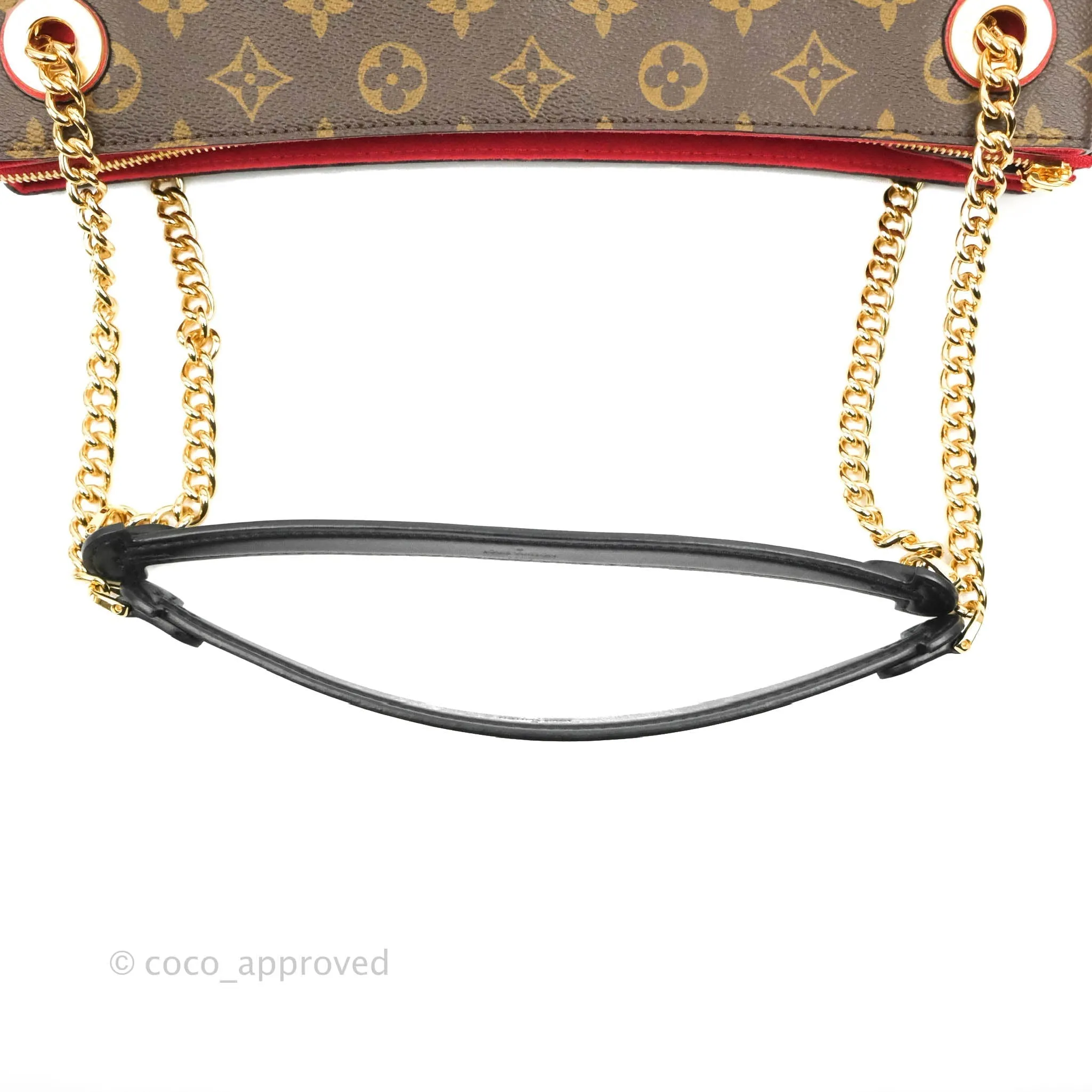 Louis Vuitton Surene MM Red Monogram Canvas