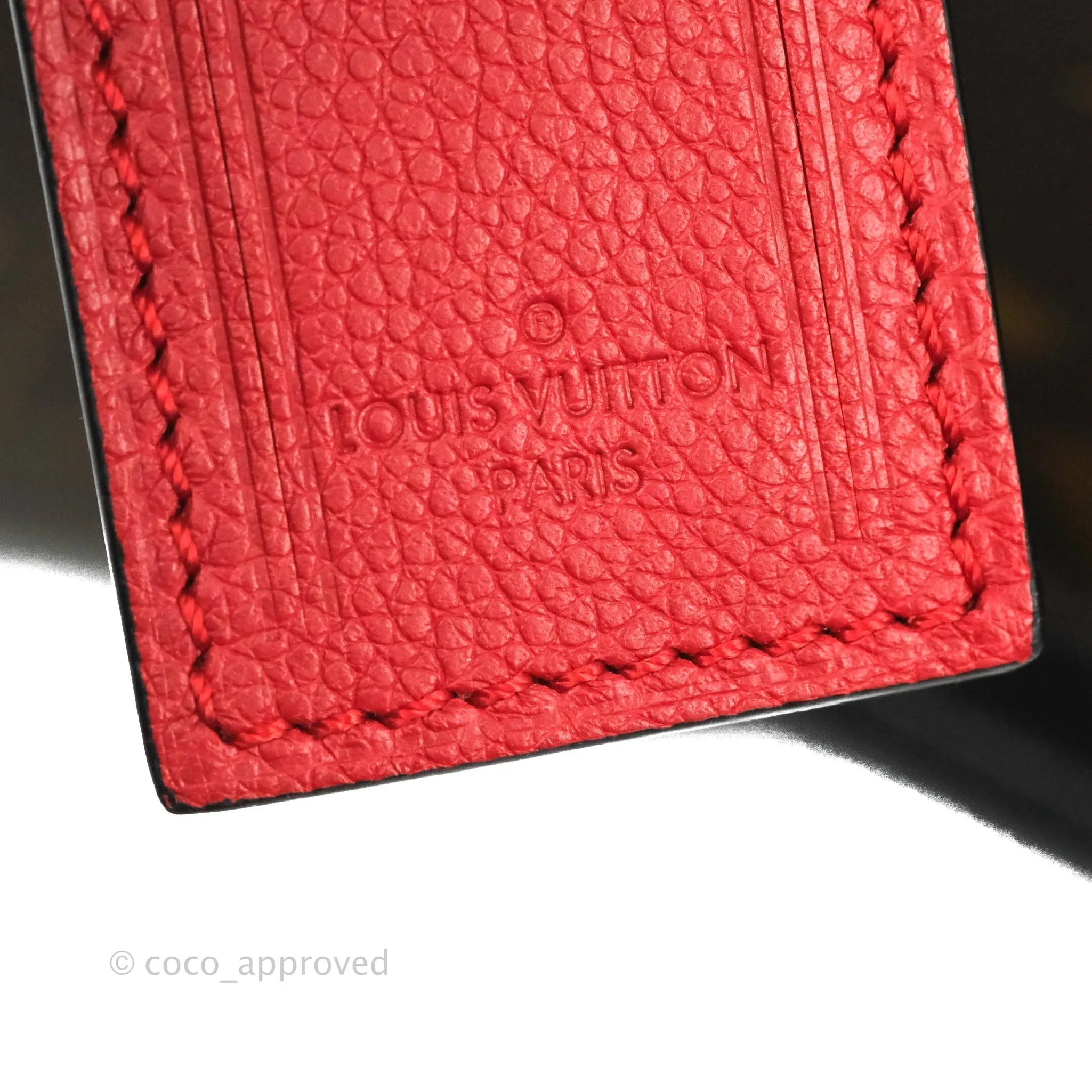 Louis Vuitton Surene MM Red Monogram Canvas