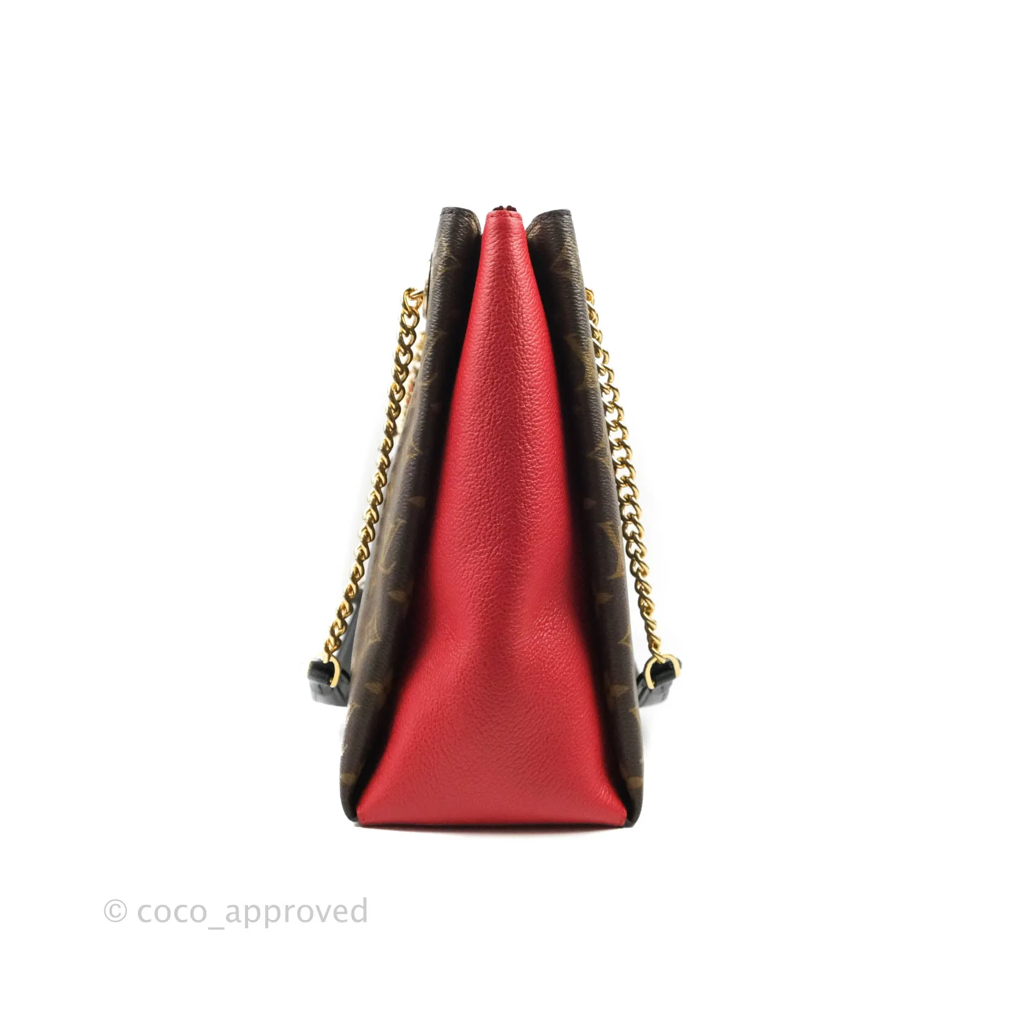 Louis Vuitton Surene MM Red Monogram Canvas