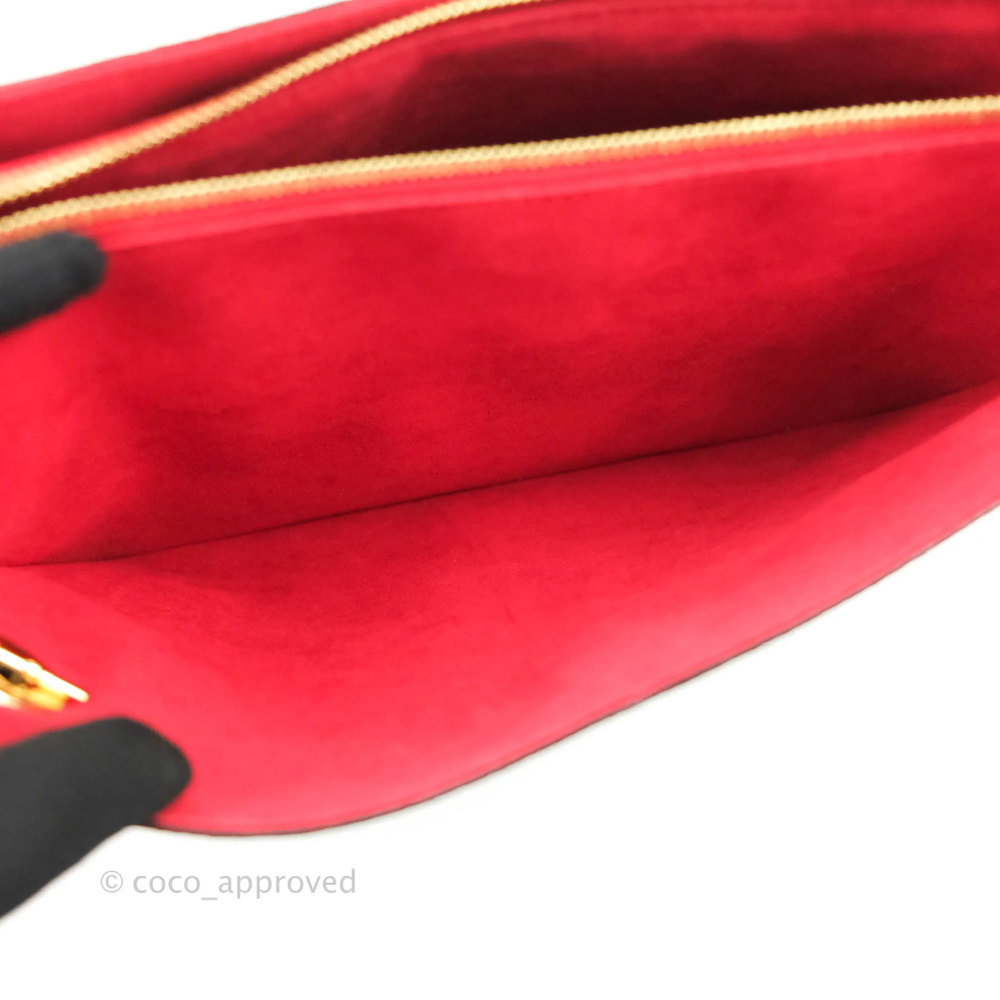 Louis Vuitton Surene MM Red Monogram Canvas