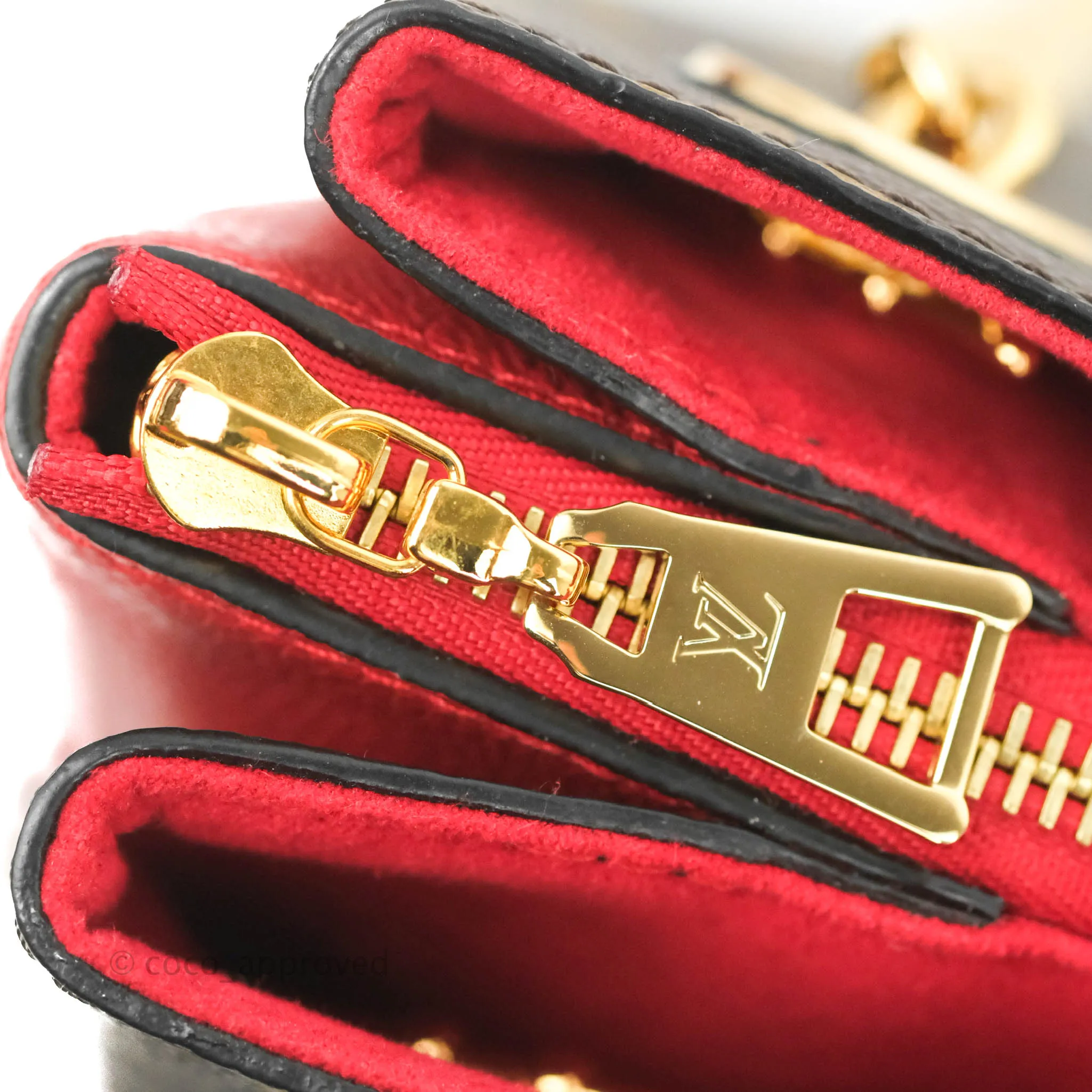 Louis Vuitton Surene MM Red Monogram Canvas