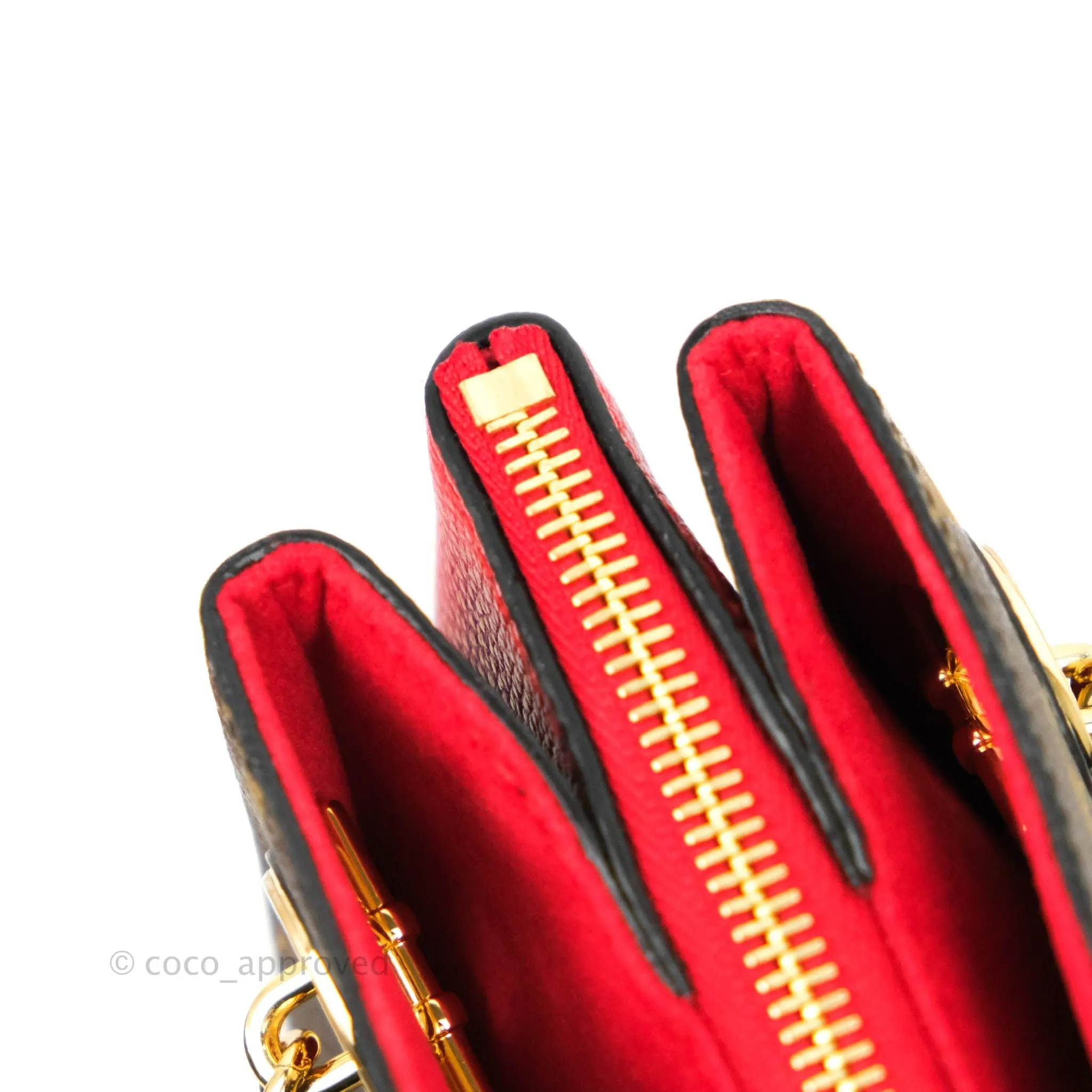 Louis Vuitton Surene MM Red Monogram Canvas
