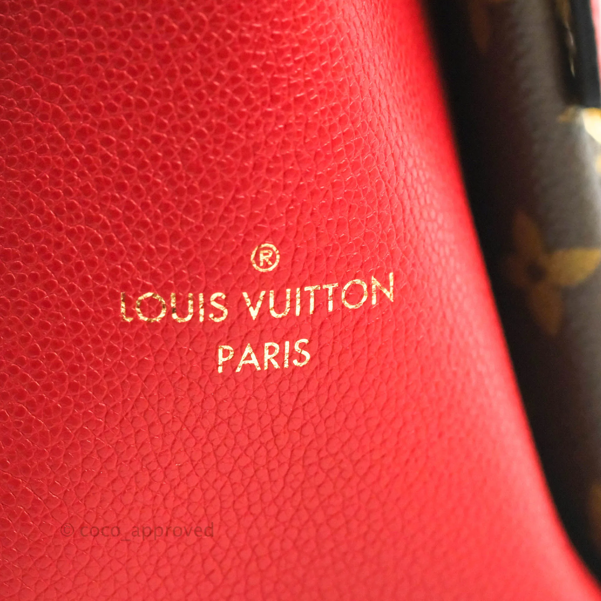 Louis Vuitton Surene MM Red Monogram Canvas