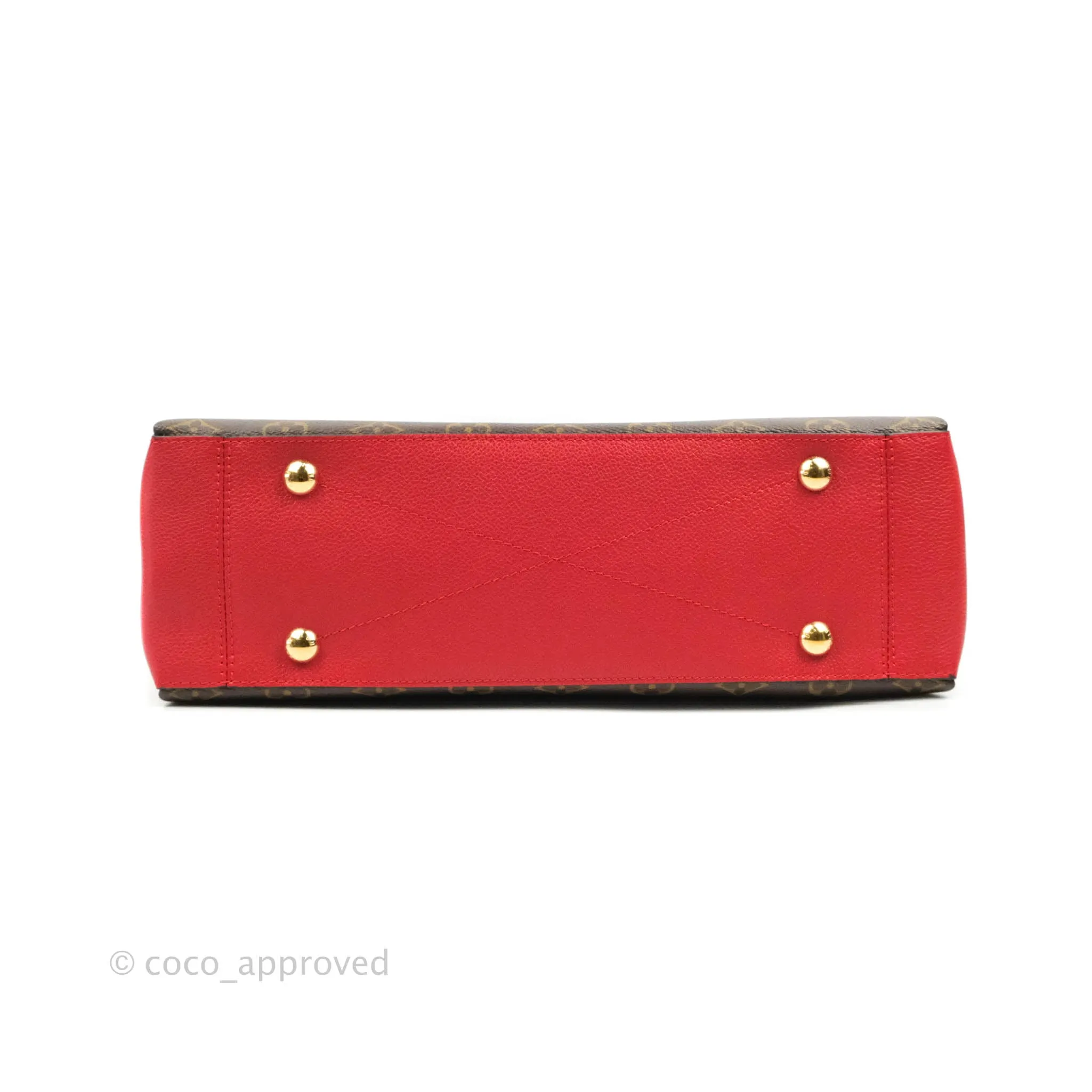Louis Vuitton Surene MM Red Monogram Canvas