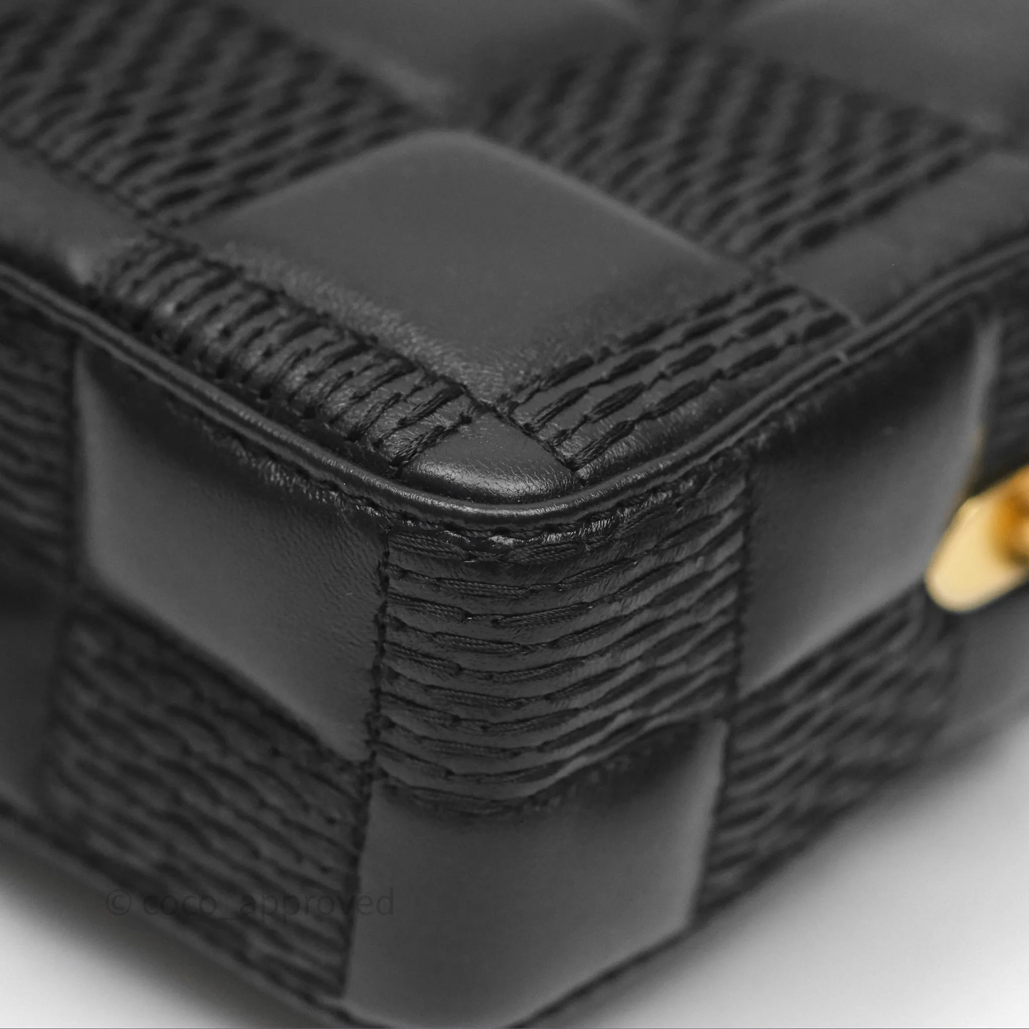 Louis Vuitton Troca PM Quilted Damier Black Lambskin