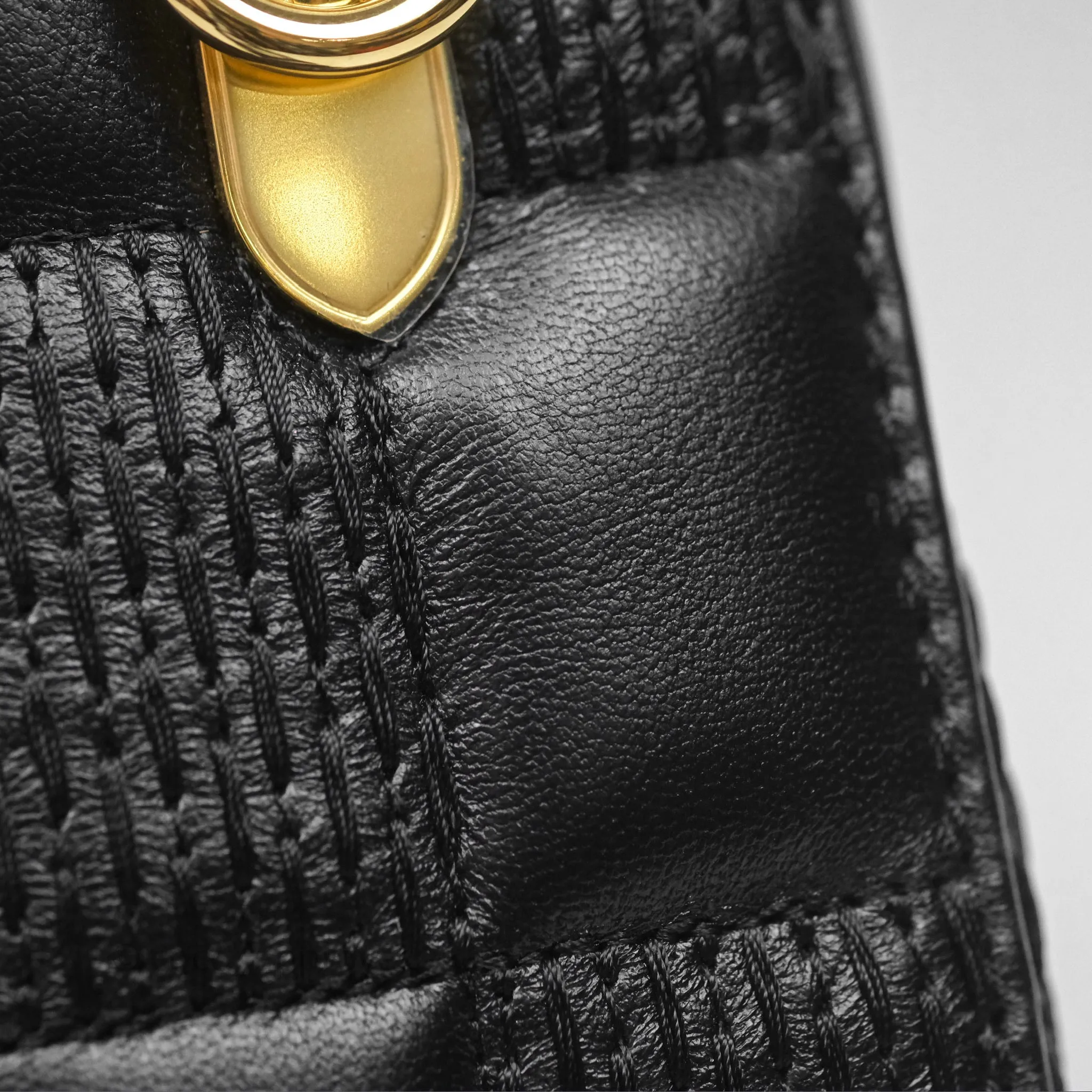 Louis Vuitton Troca PM Quilted Damier Black Lambskin