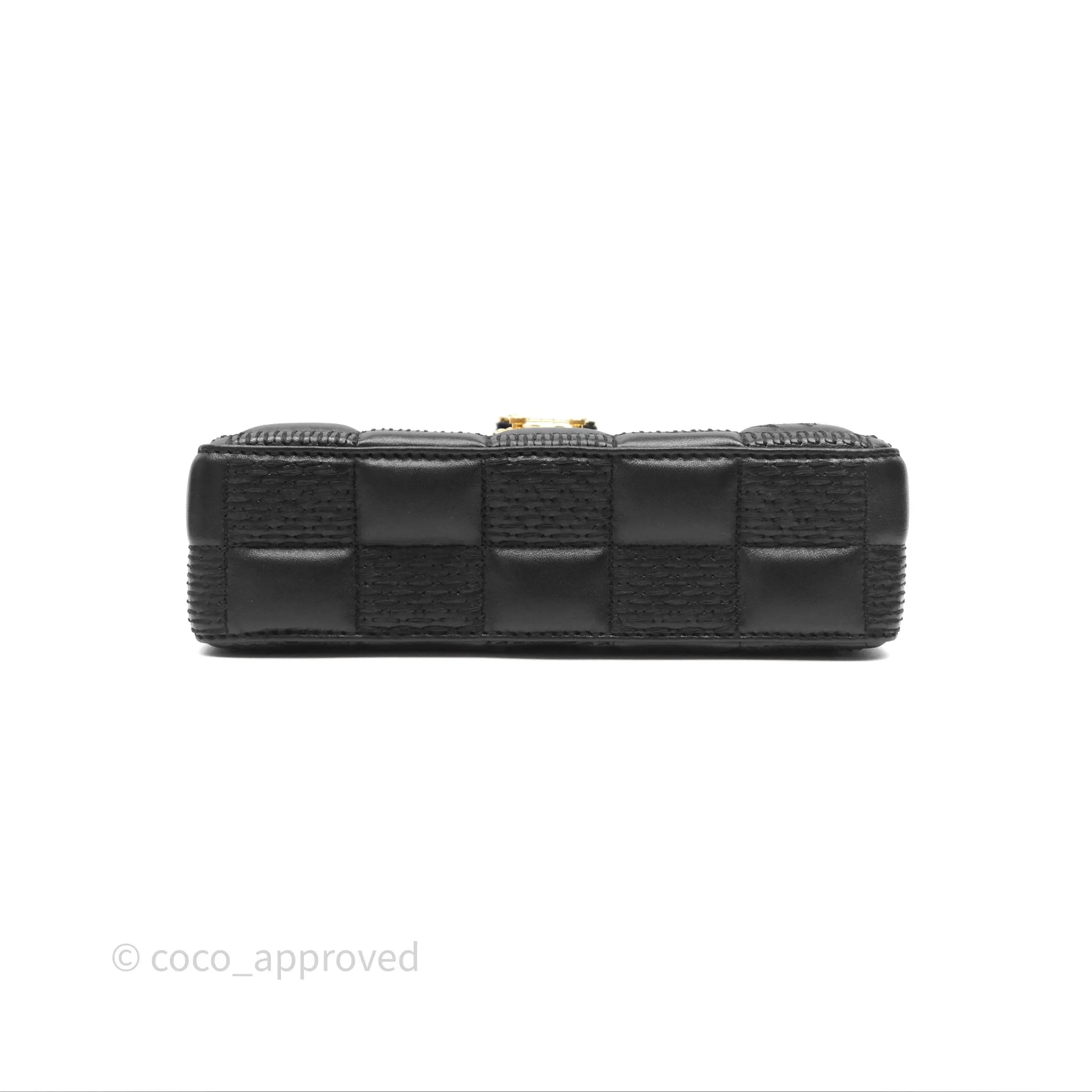 Louis Vuitton Troca PM Quilted Damier Black Lambskin