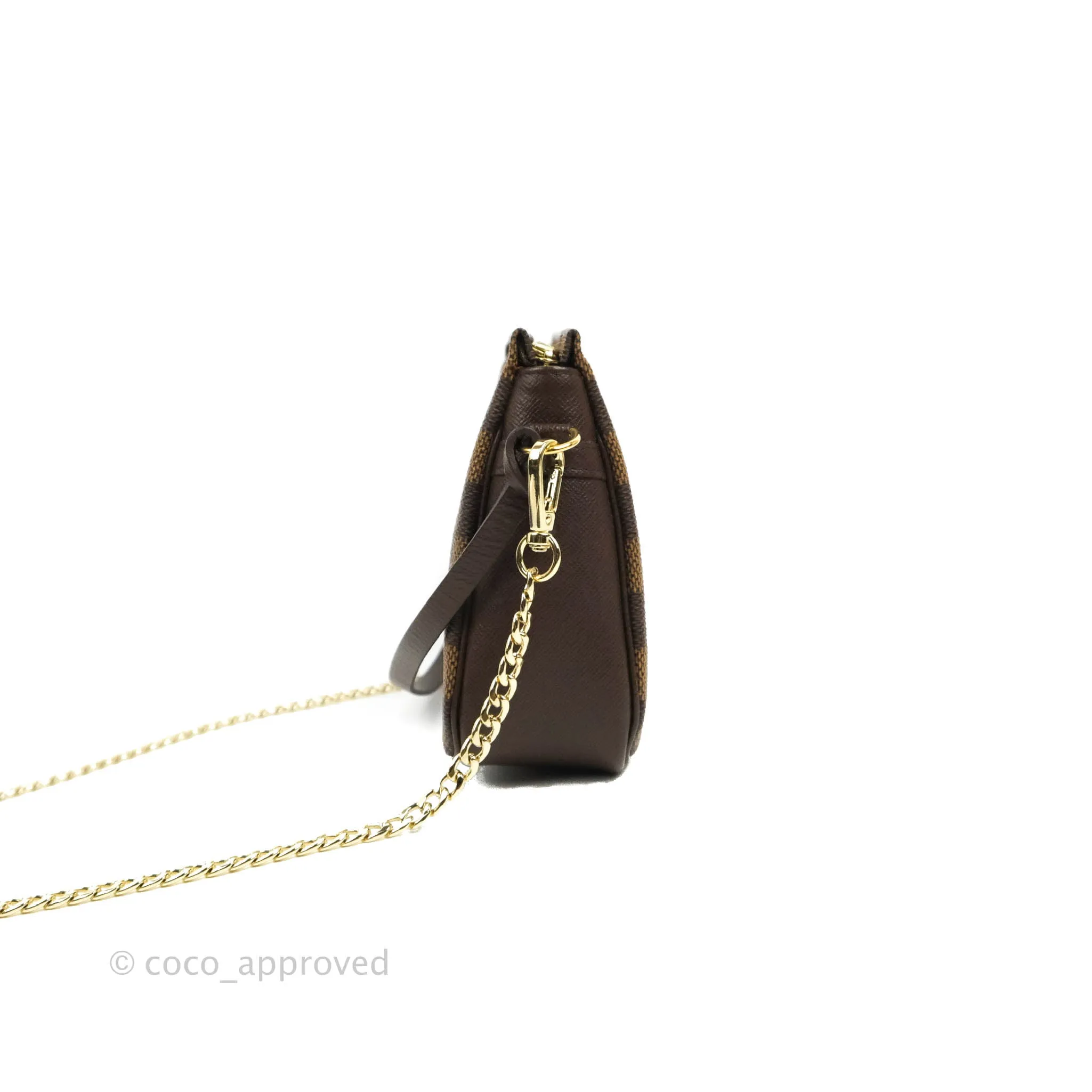 Louis Vuitton Trousse Make Up Pochette Damier Ebene