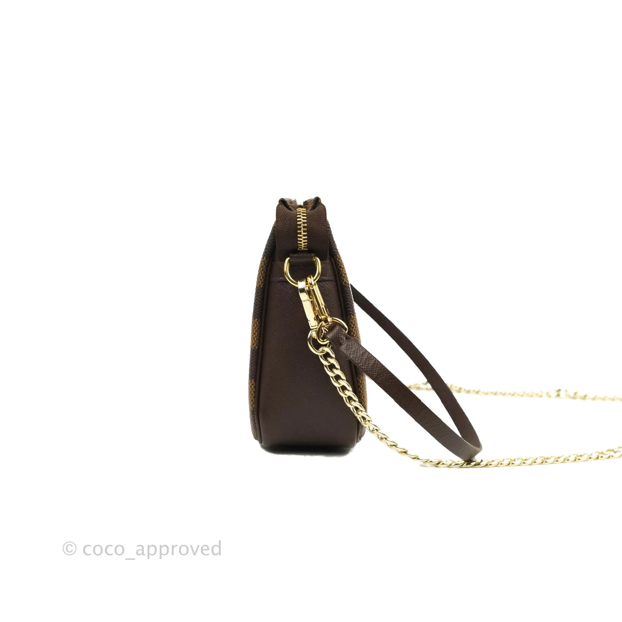 Louis Vuitton Trousse Make Up Pochette Damier Ebene