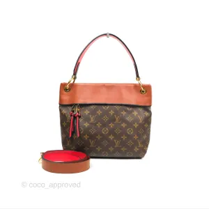 Louis Vuitton Tuileries Besace Bag Brown/Red Monogram