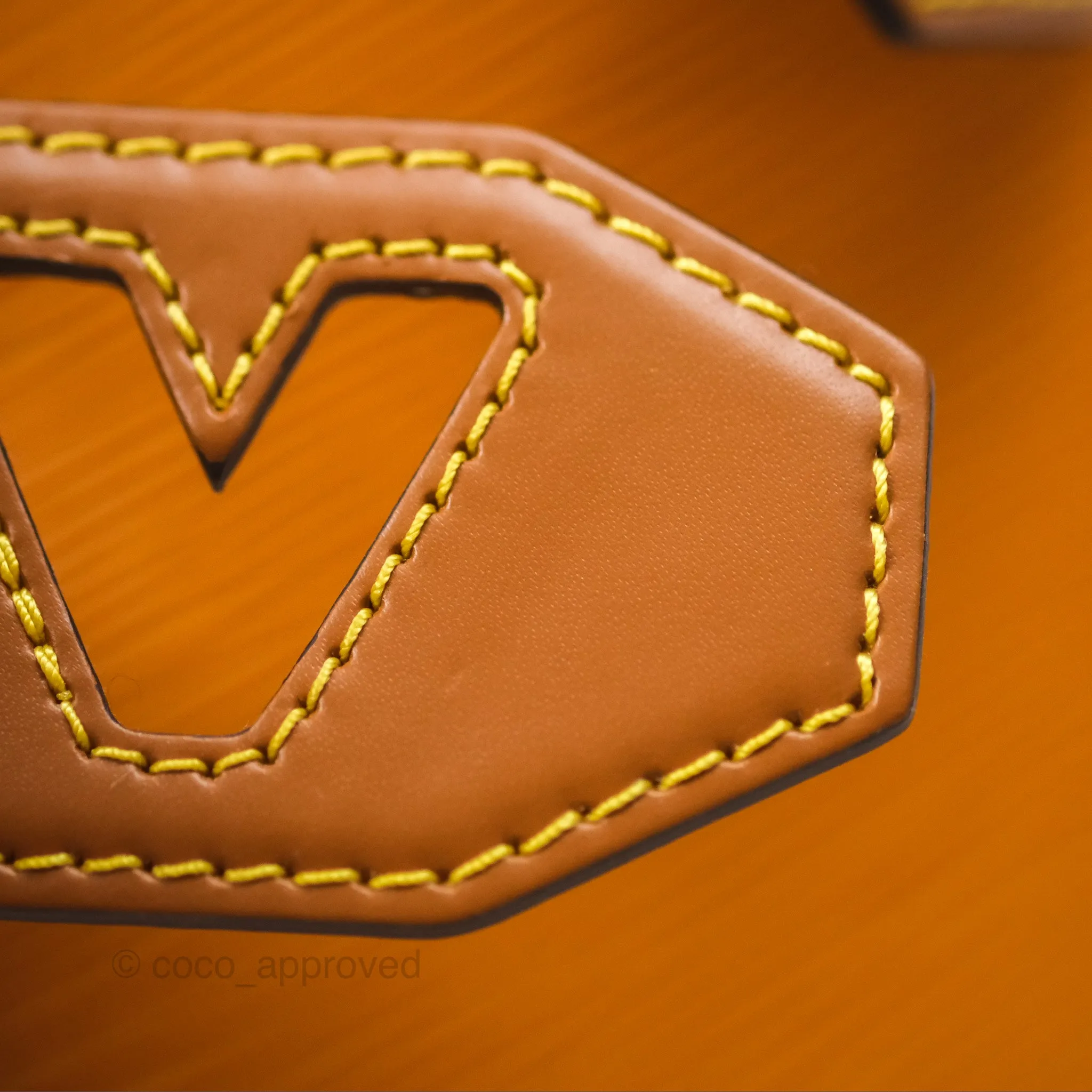 Louis Vuitton Twist Bucket Bag Gold Epi Matte Silver Hardware