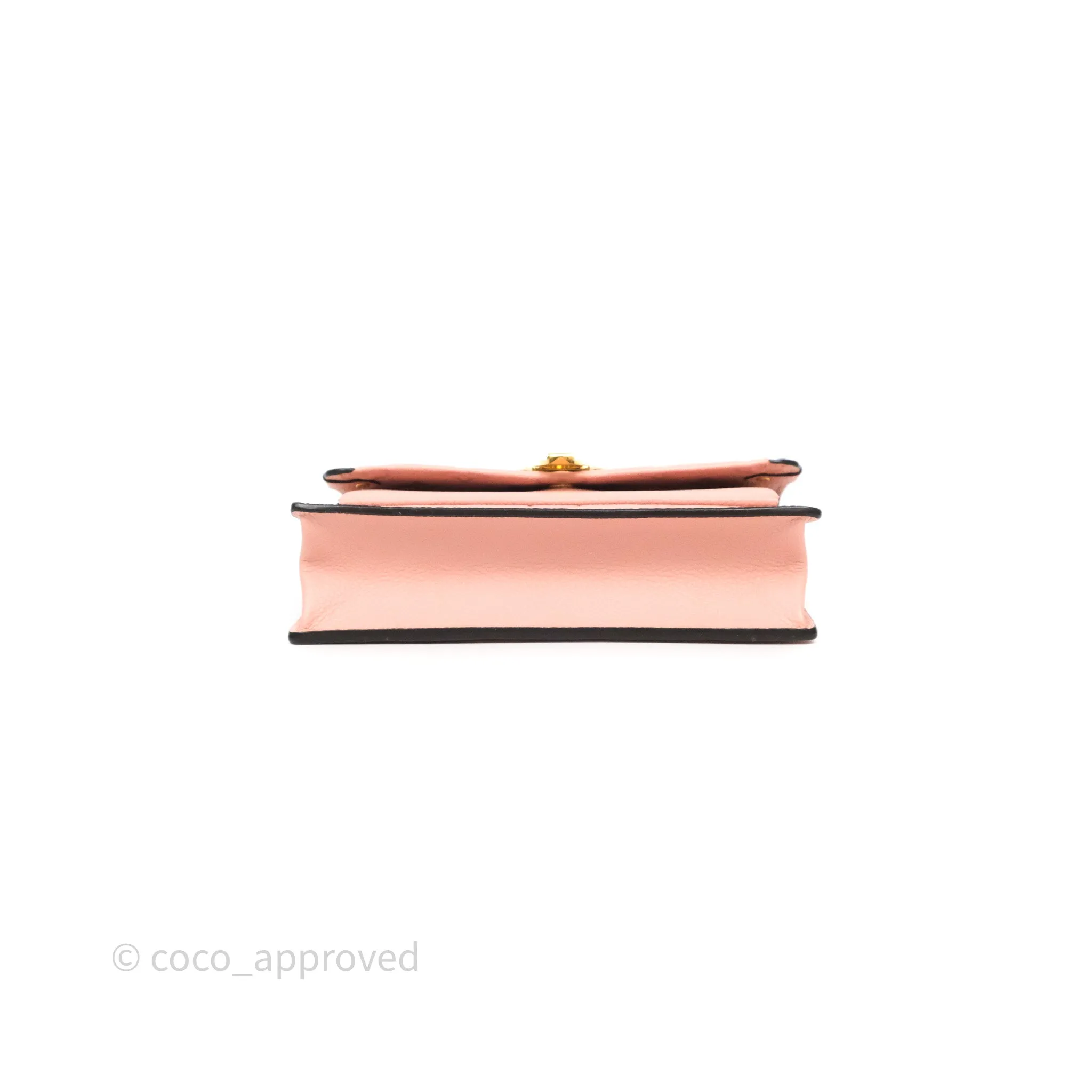 Louis Vuitton Vavin Chain Wallet Rose Poudre Empreinte Monogram