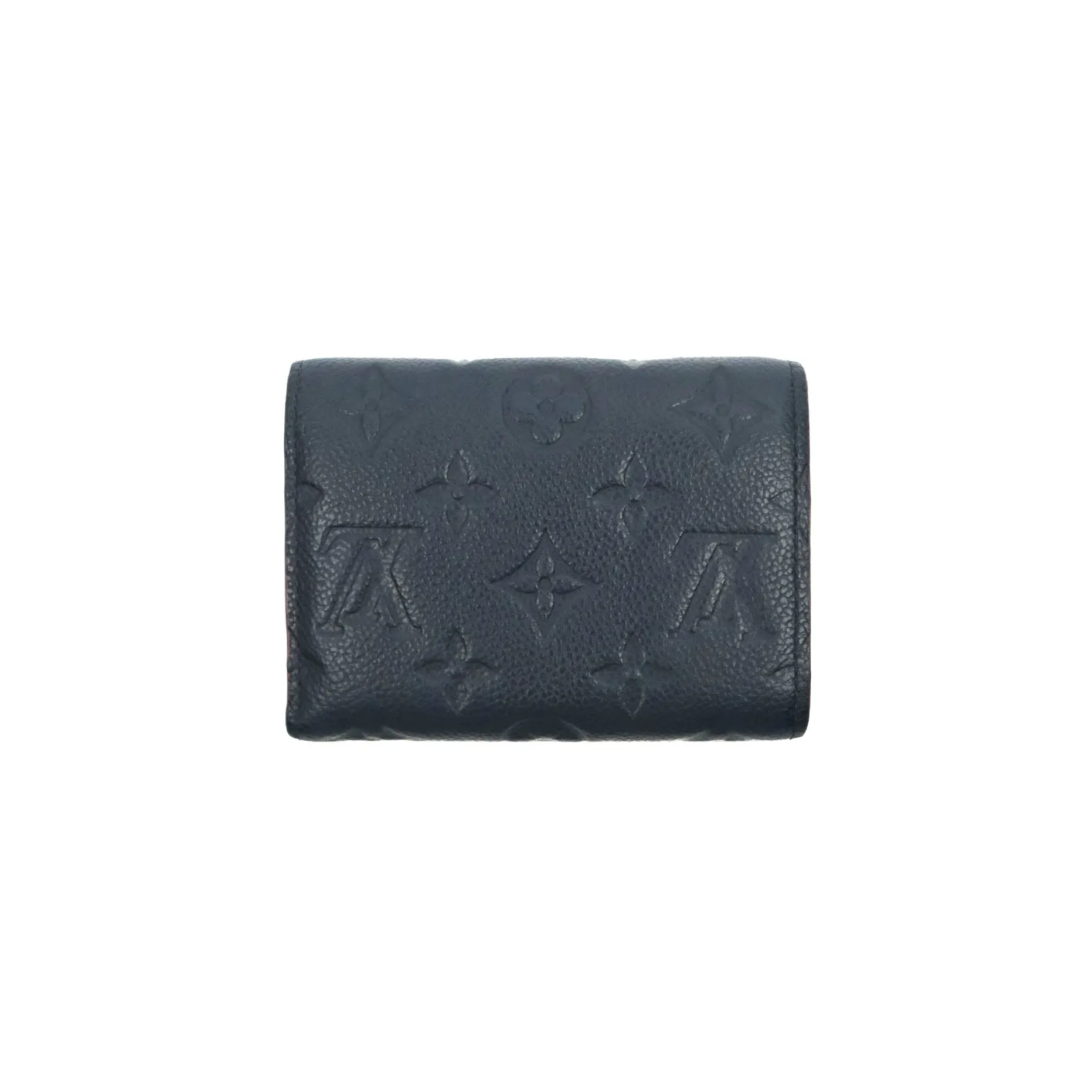 Louis Vuitton Victorine Wallet Marine Rouge Monogram Empreinte