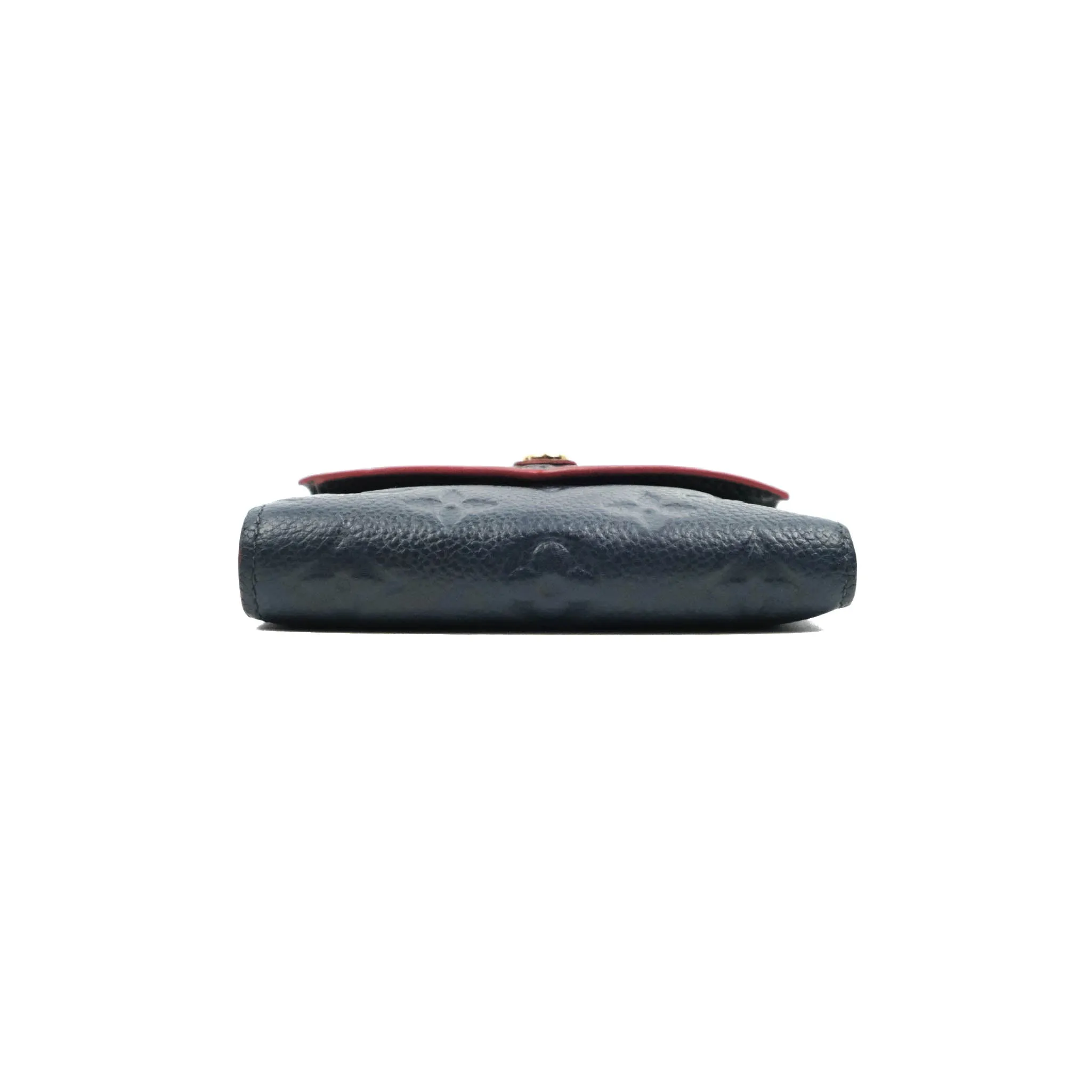 Louis Vuitton Victorine Wallet Marine Rouge Monogram Empreinte