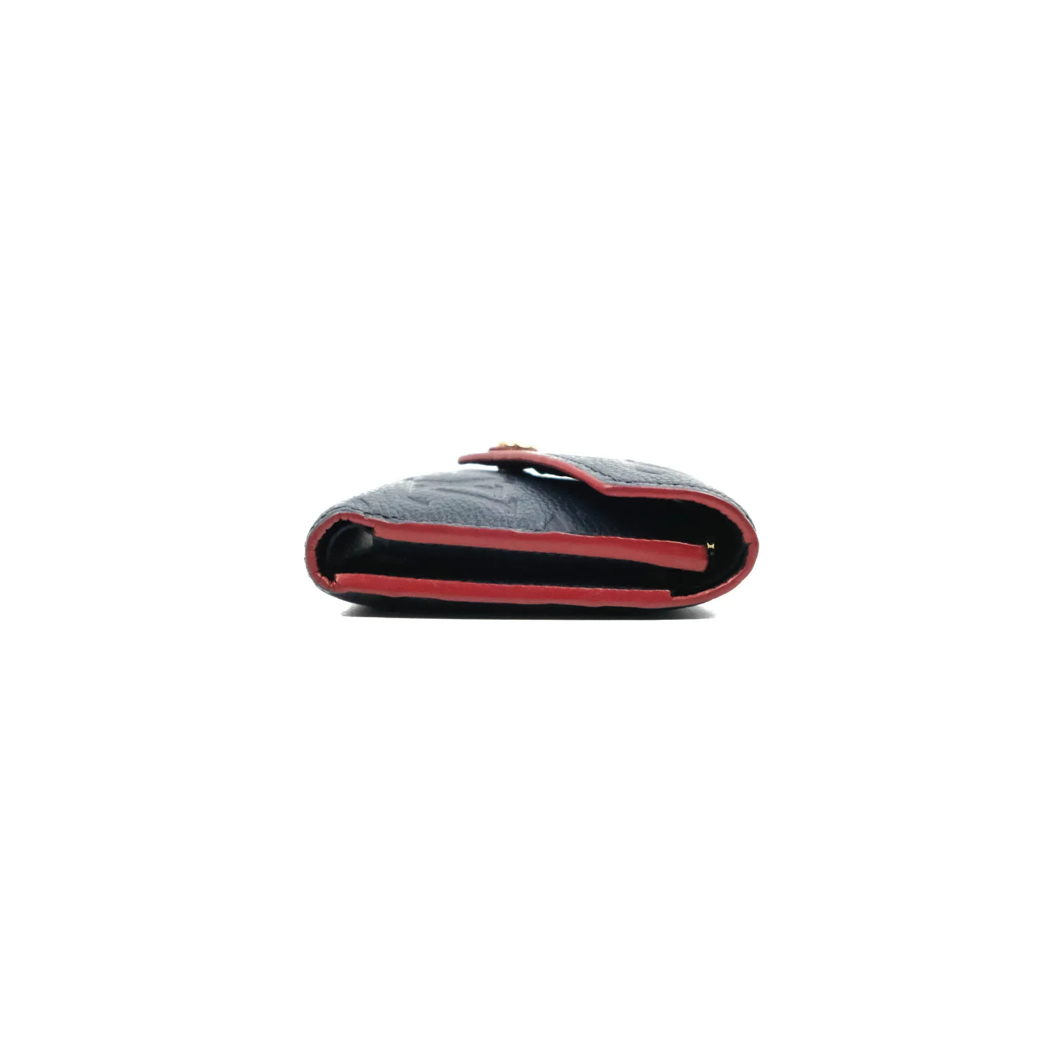 Louis Vuitton Victorine Wallet Marine Rouge Monogram Empreinte