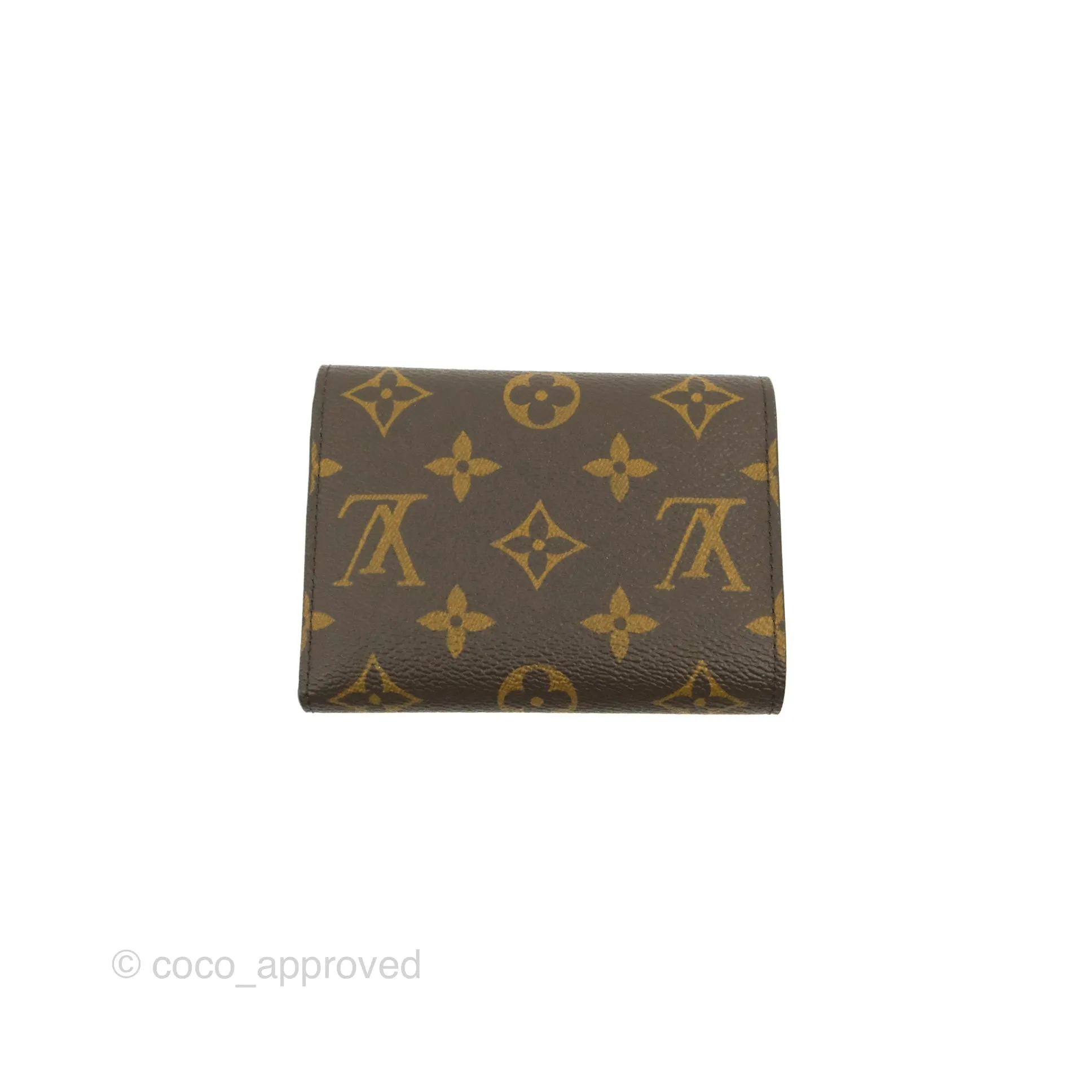 Louis Vuitton Victorine Wallet Monogram Canvas Rose Ballerine