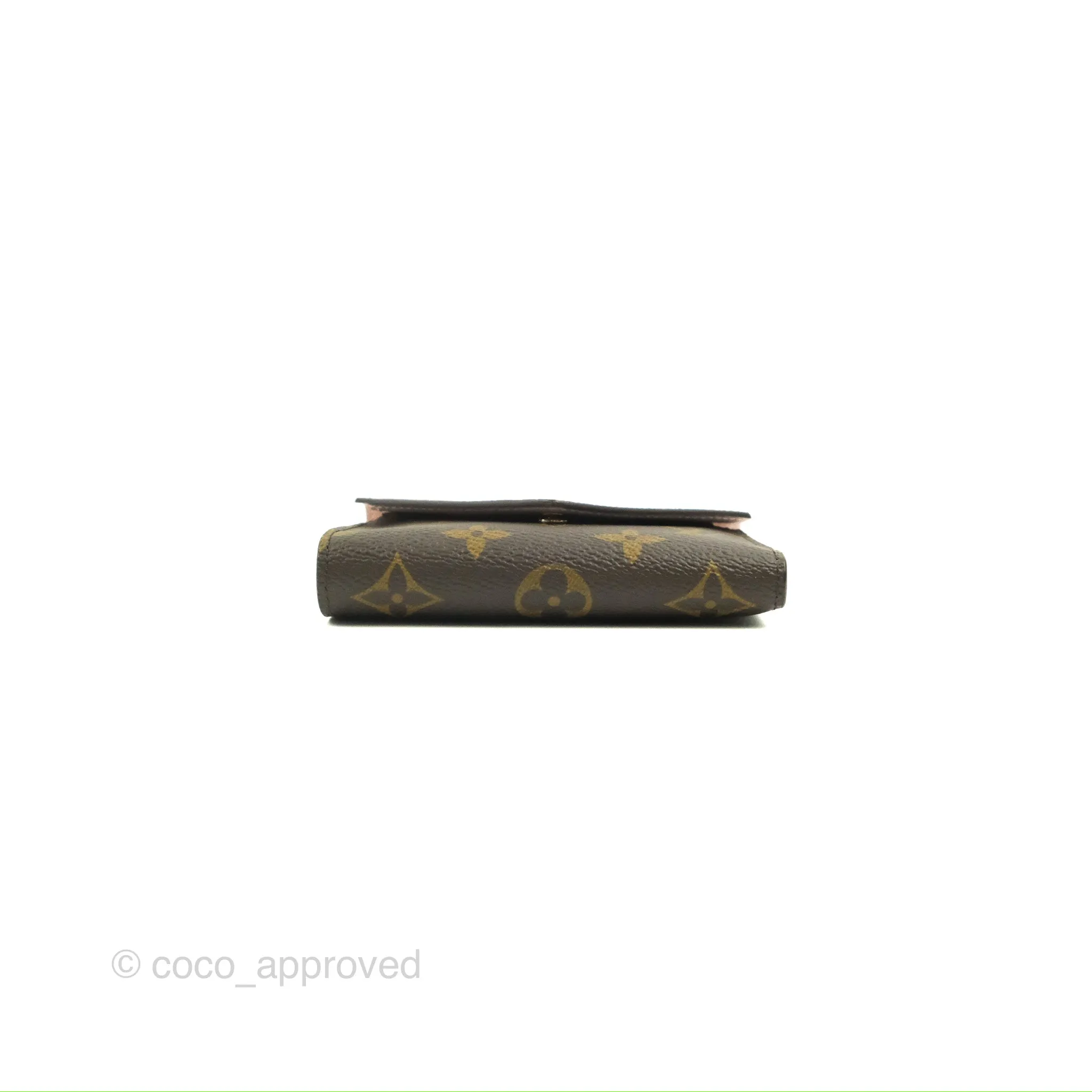 Louis Vuitton Victorine Wallet Monogram Canvas Rose Ballerine