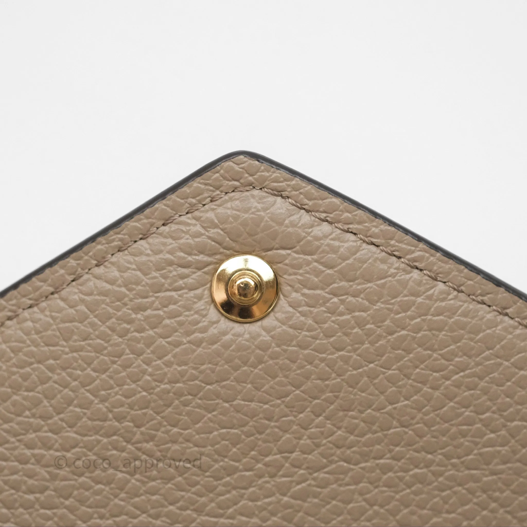 Louis Vuitton Victorine Wallet Monogram Empreinte Dove/Cream