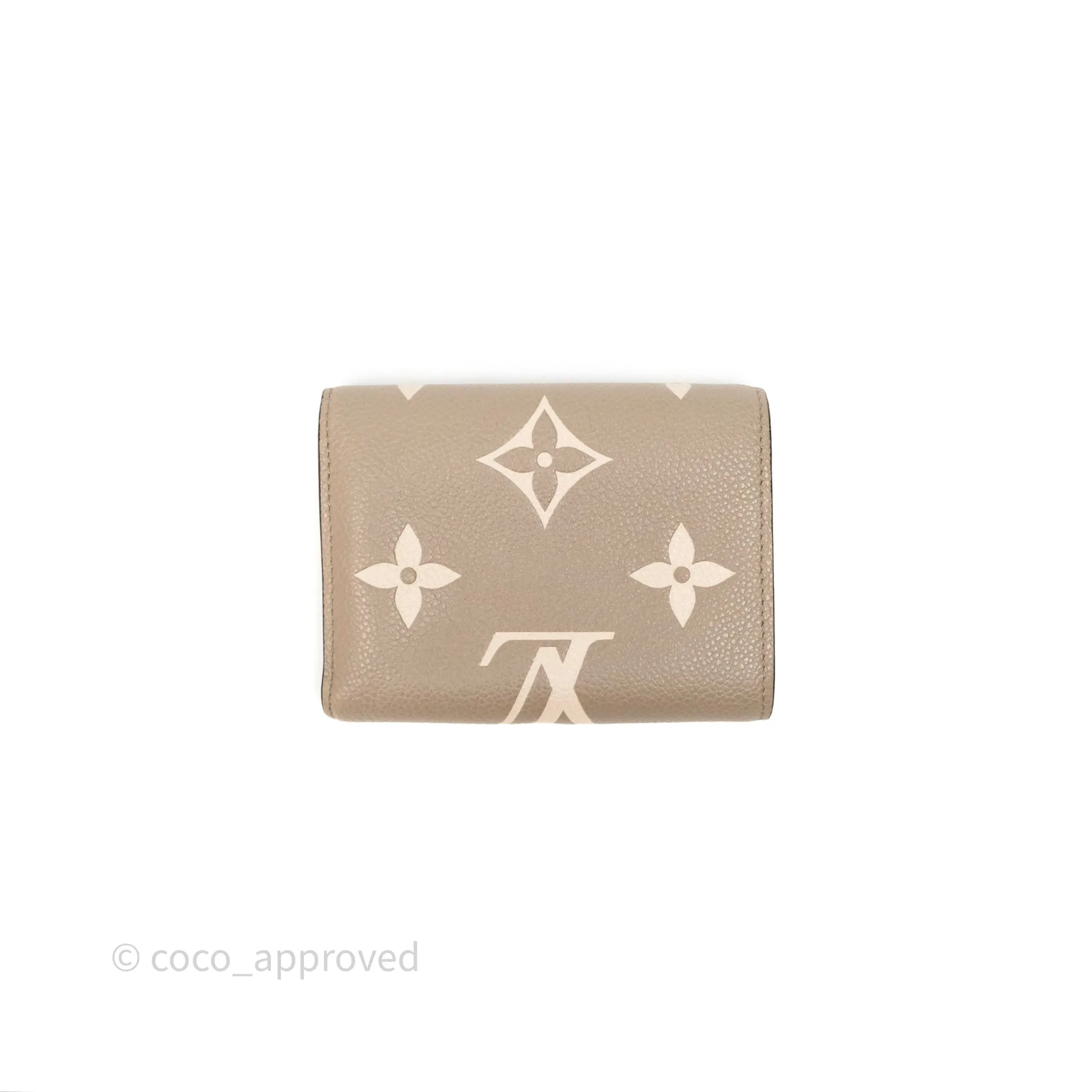 Louis Vuitton Victorine Wallet Monogram Empreinte Dove/Cream