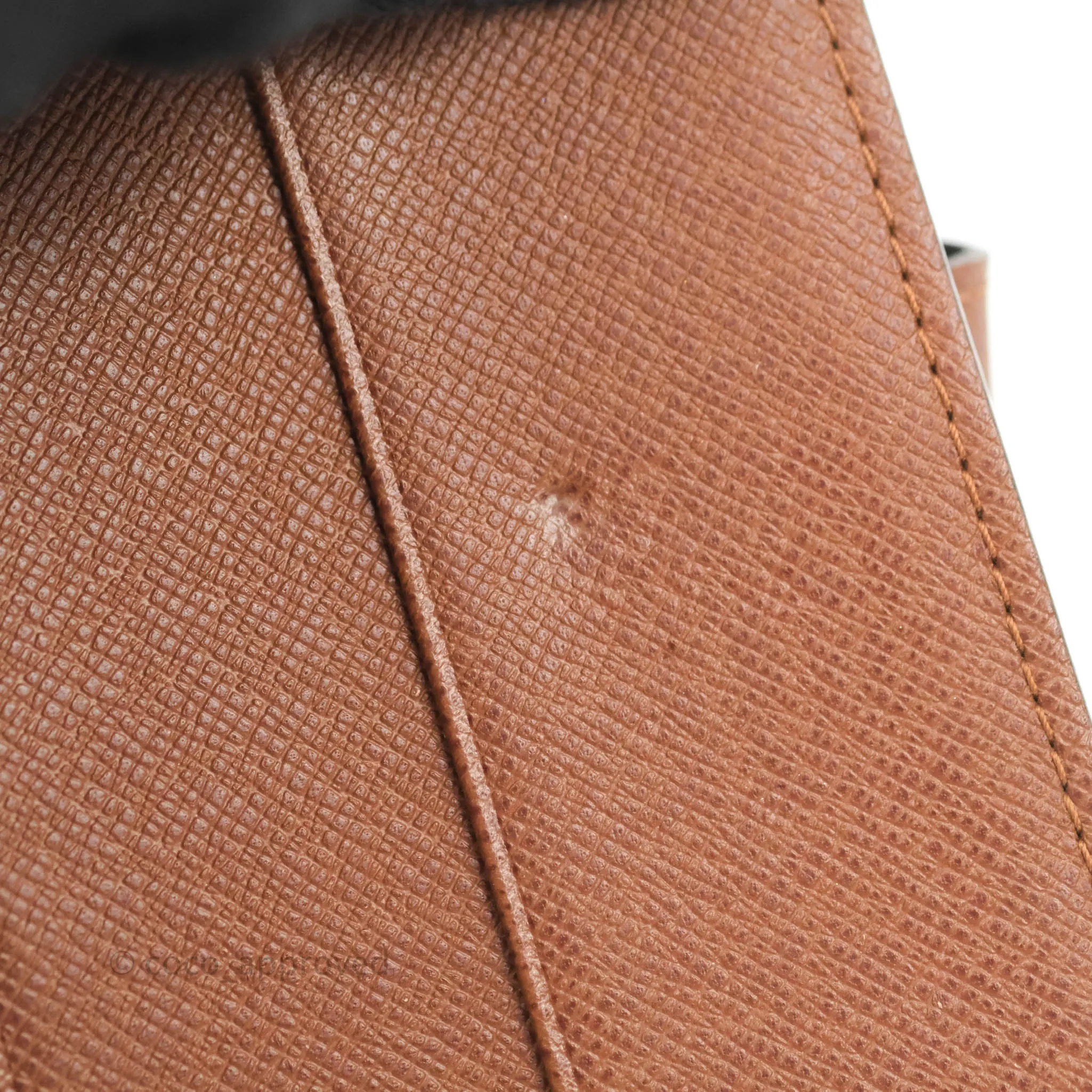 Louis Vuitton Vintage Monogram Canvas Wallet Brown