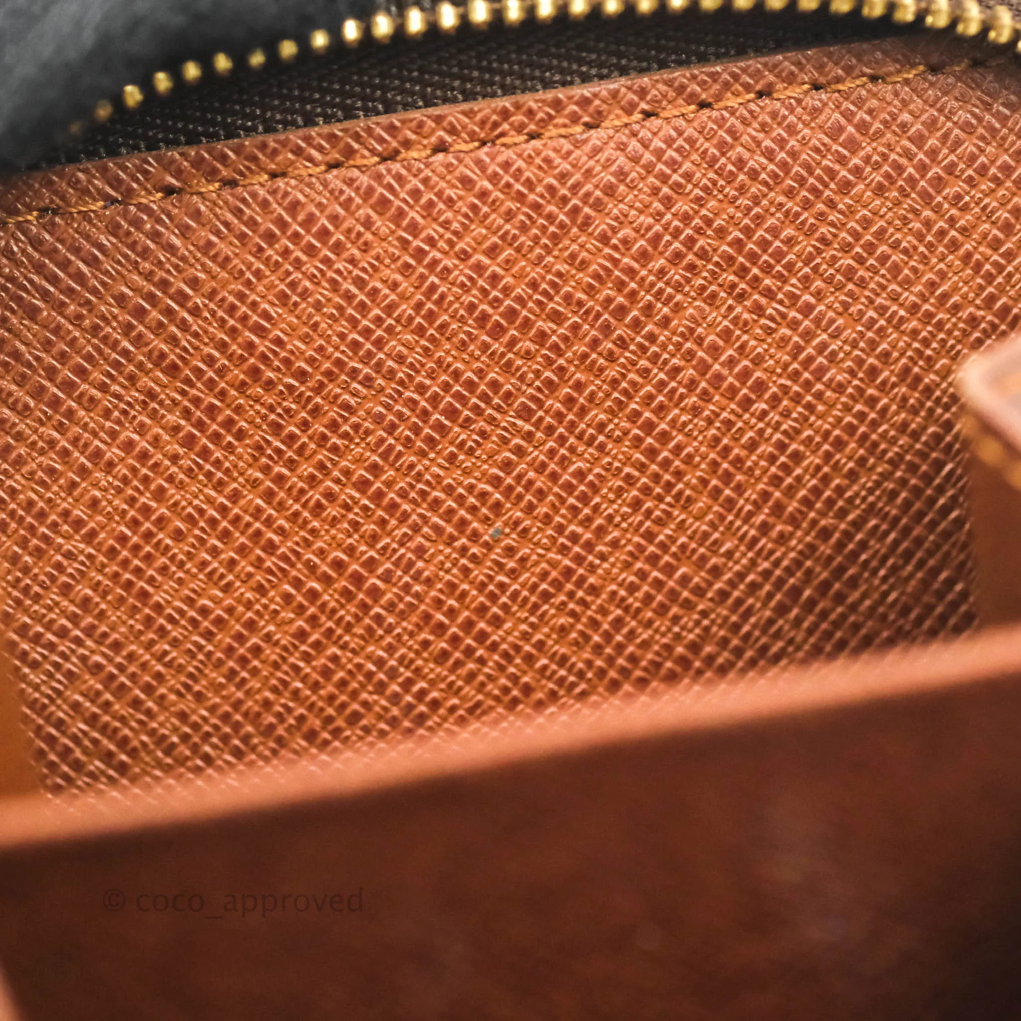 Louis Vuitton Vintage Monogram Canvas Wallet Brown