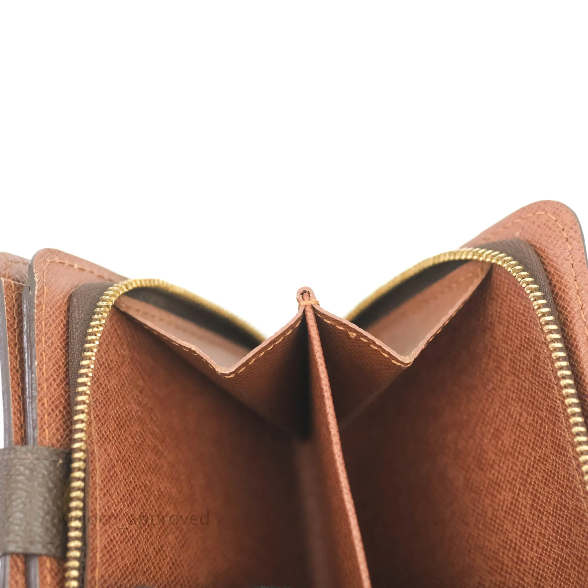 Louis Vuitton Vintage Monogram Canvas Wallet Brown