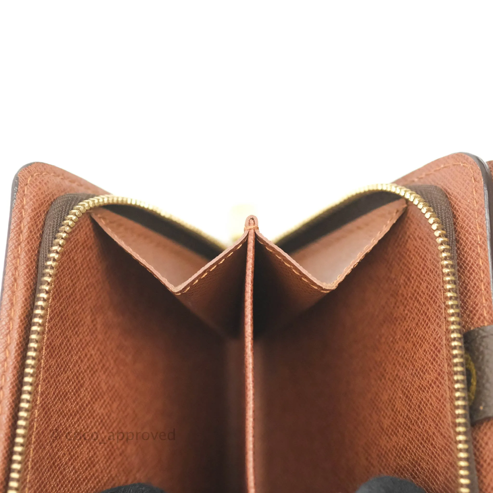 Louis Vuitton Vintage Monogram Canvas Wallet Brown